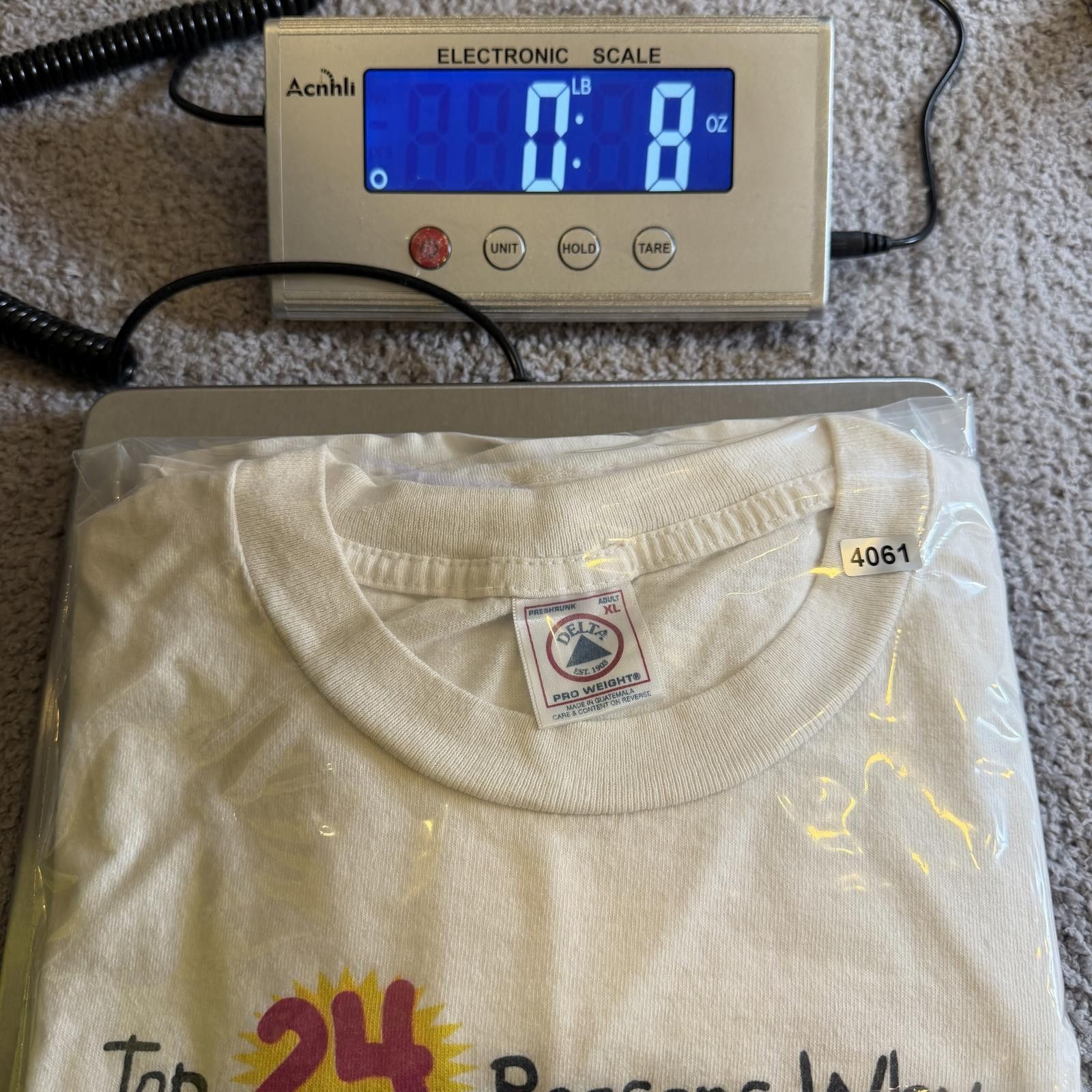 Delta Vintage Chocolate Is Better Than Sex Funny T Shirt Adult XL Size US XL / EU 56 / 4 - 8 Thumbnail