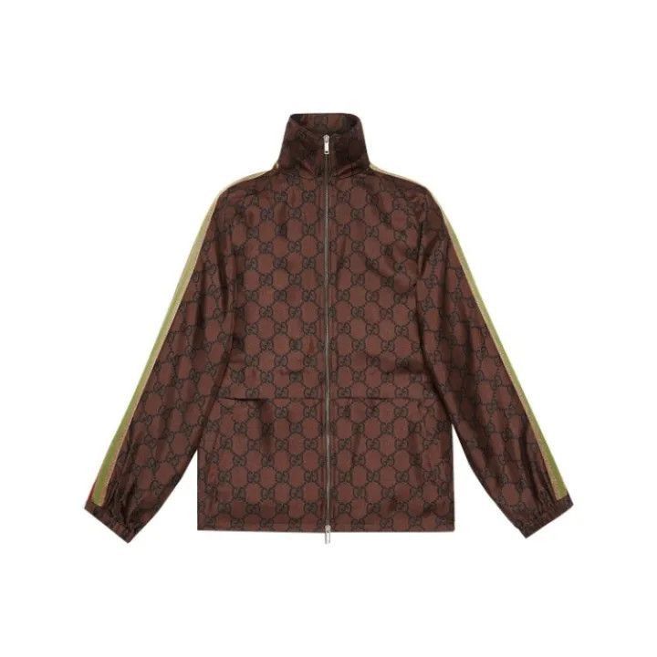 Gucci Gucci Retro GG Print Zip Jacket for Women-2507 Size XS / US 0-2 / IT 36-38 - 7 Thumbnail