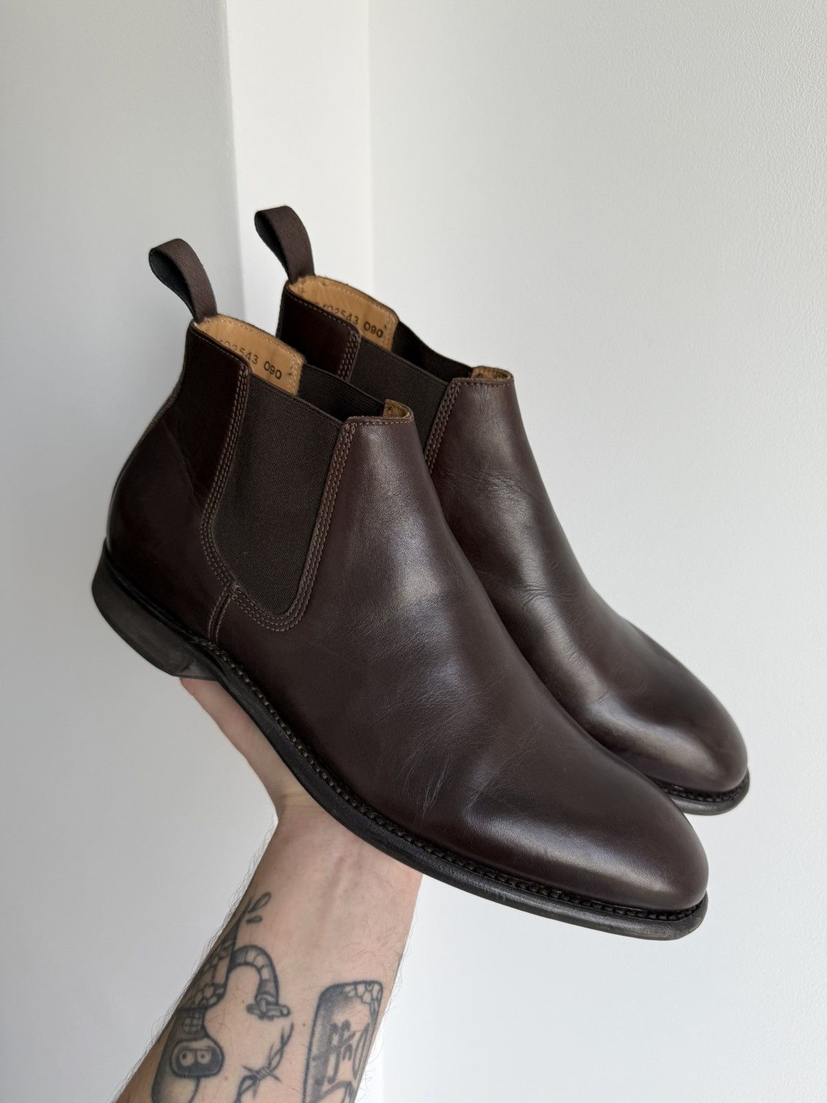 Other Bowen Leather Brown Chelsea Boots Size US 11 / EU 44 - 8 Thumbnail
