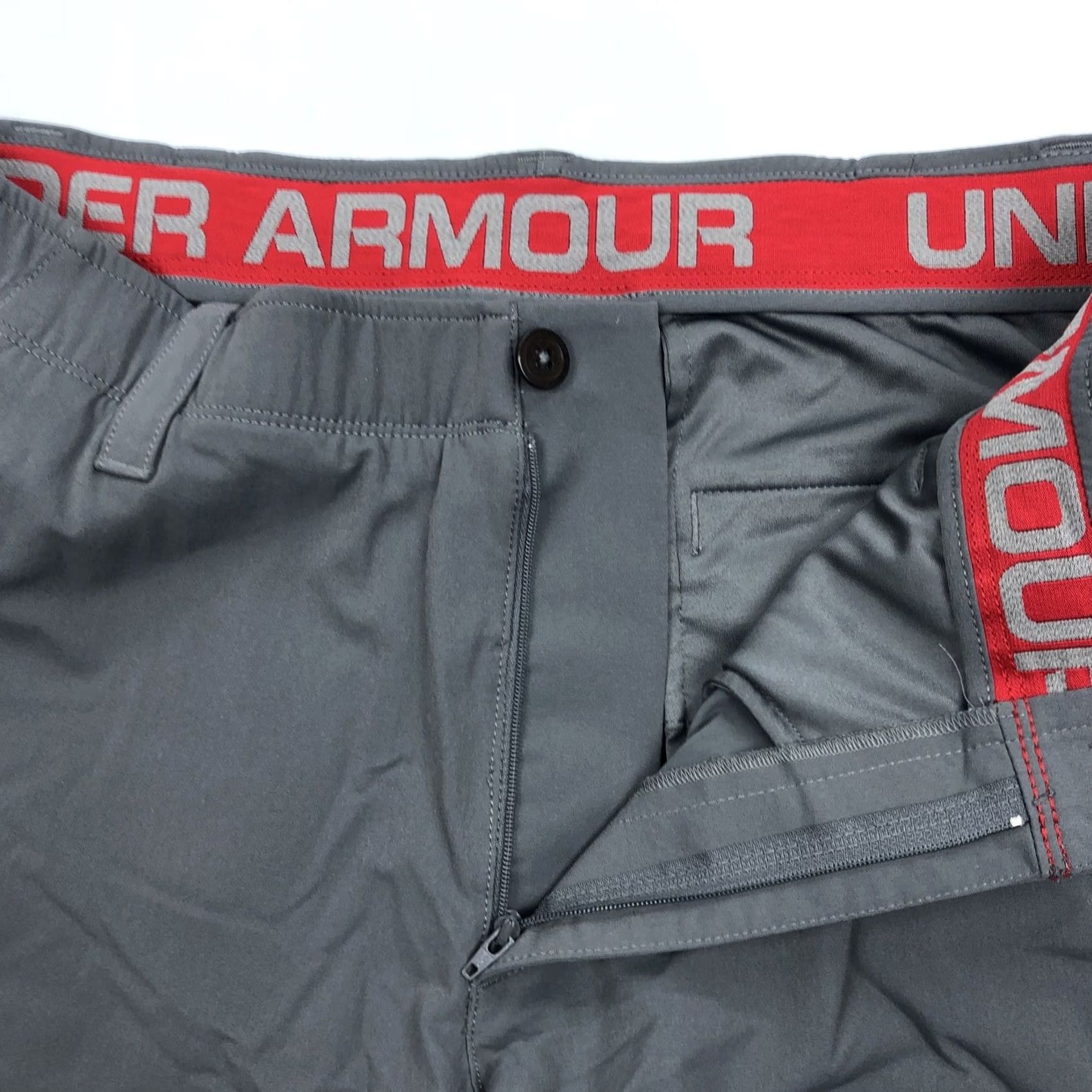 Under Armour Under Armour Men's Performance Golf Pants Flat Front Straight Leg Gray Size 36 Regular Inseam 32 Size US 36 / EU 52 - 5 Thumbnail