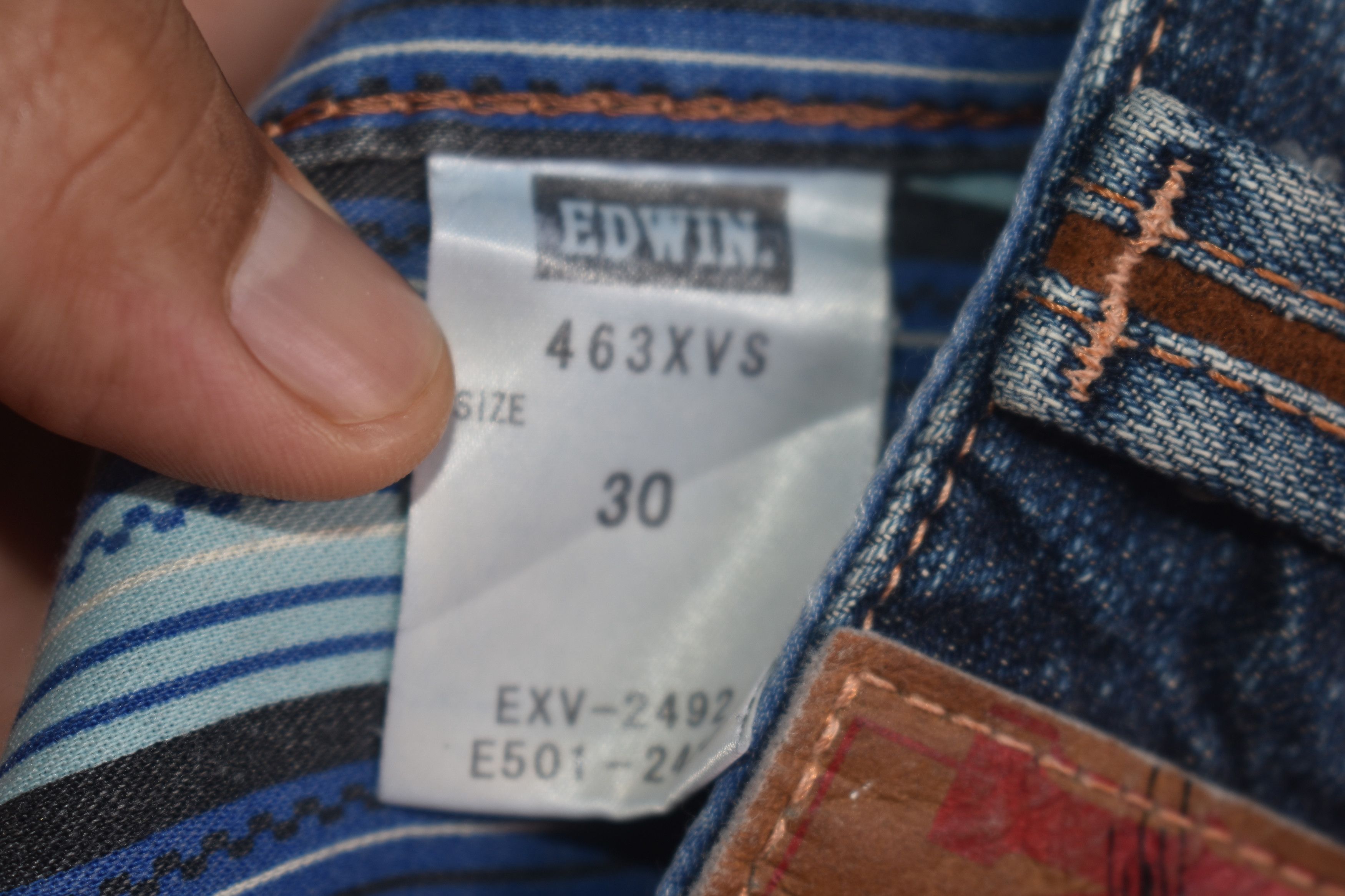 Edwin × If Six Was Nine Distress 🔥 Edwin Jeans Distress W31 Size US 31 - 7 Thumbnail