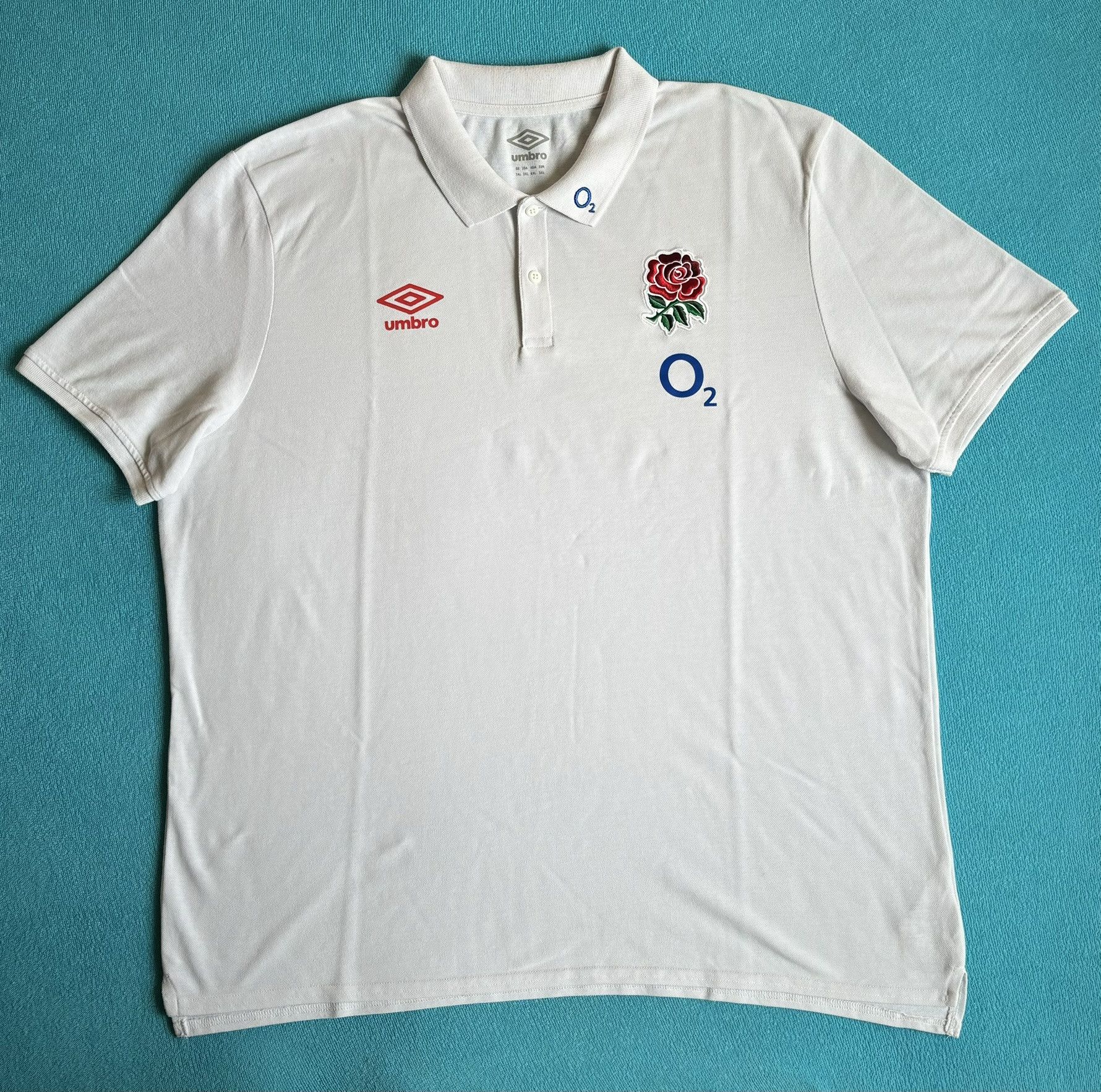 Umbro Polo England Rugby Umbro o2 size. 3XL Size US XXL / EU 58 / 5 - 5 Thumbnail