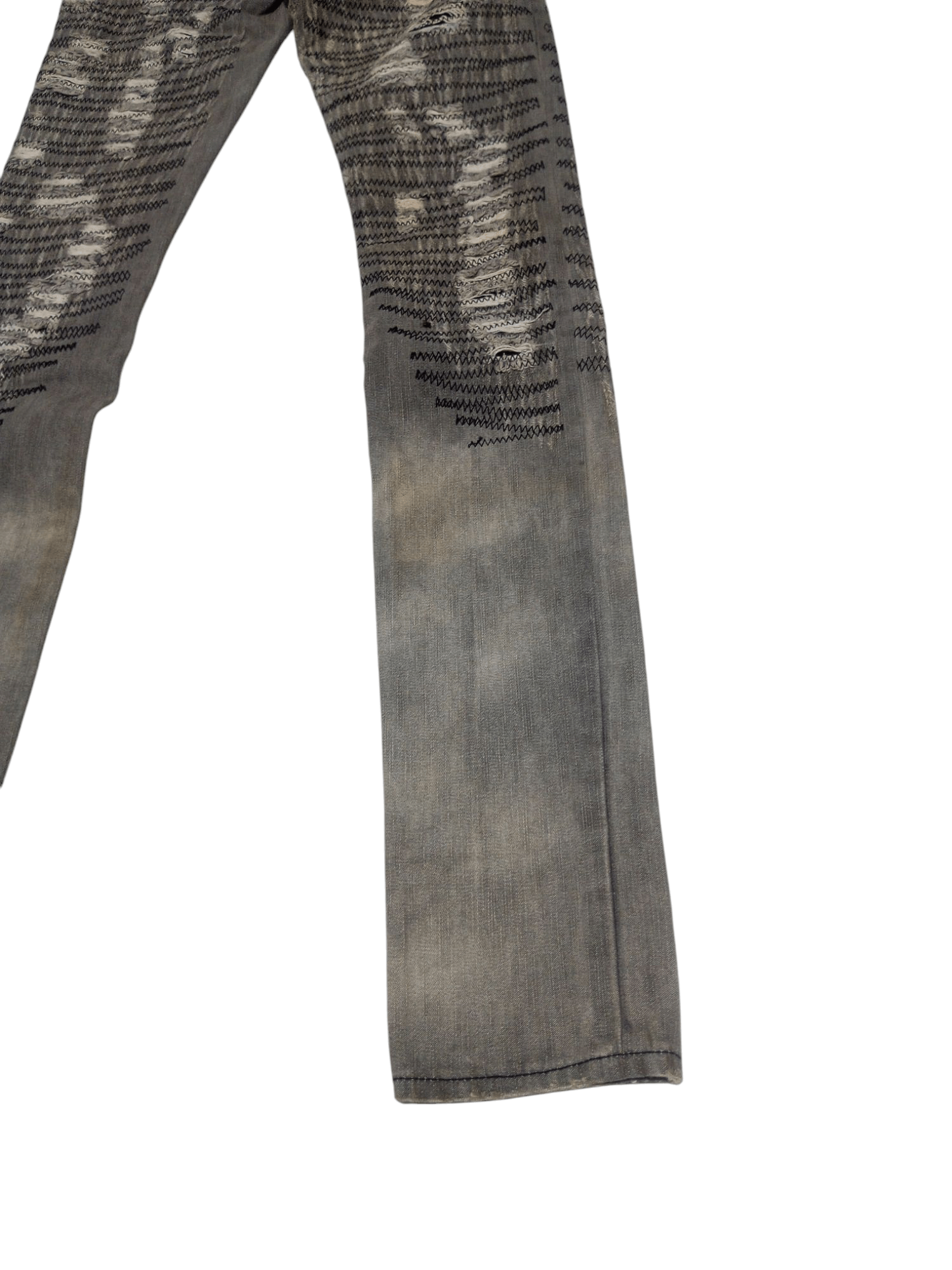 20471120 Vintage divided exclusive dividco by h&m distressed denim Size US 27 - 10 Thumbnail