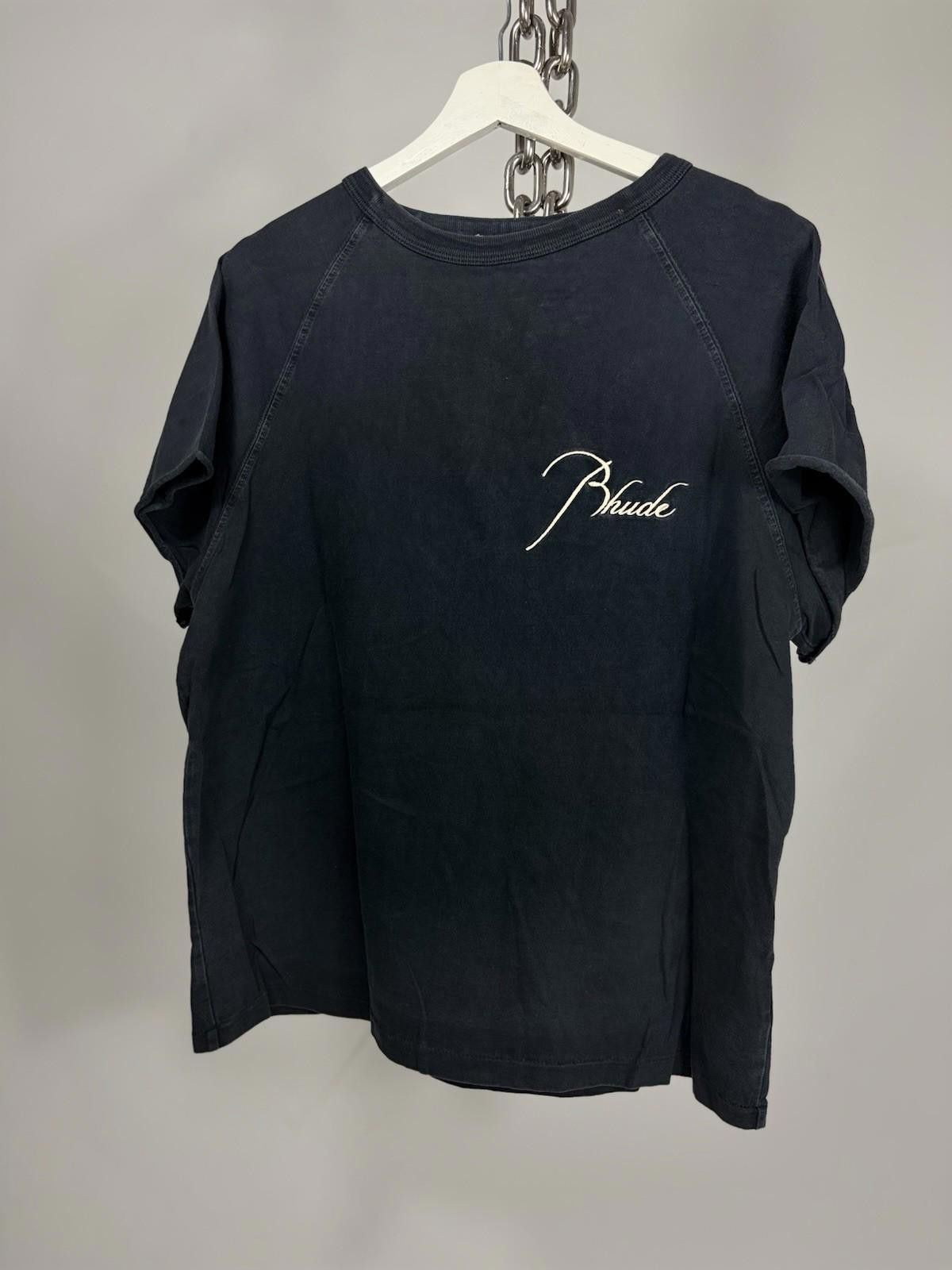 Rhude Rhude Heavy Cotton Embroidered Logo T - Shirt Size US XS / EU 42 / 0 - 1 Thumbnail