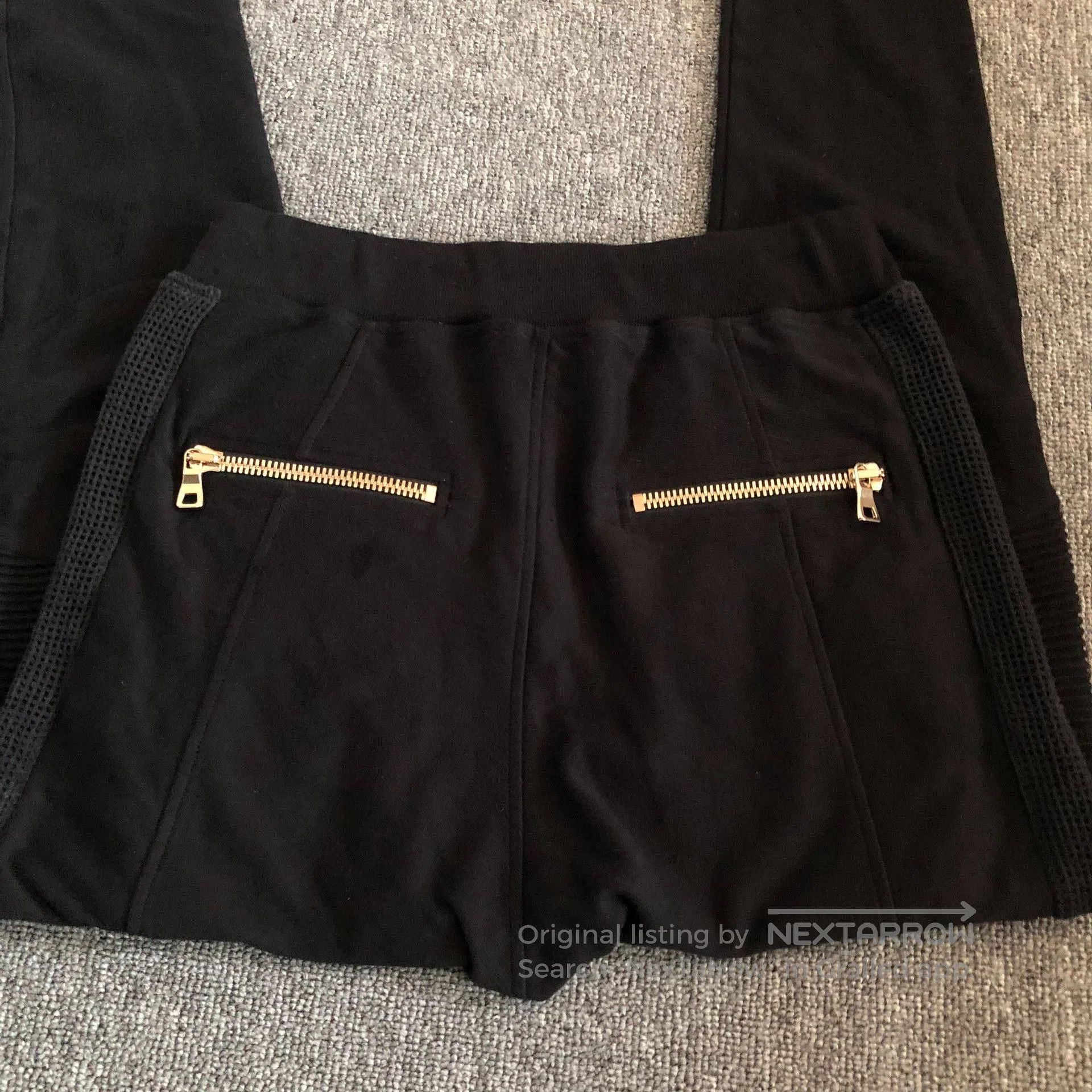 Balmain Balmain Metallic Zipper Track Pants. Size US 32 / EU 48 - 4 Thumbnail