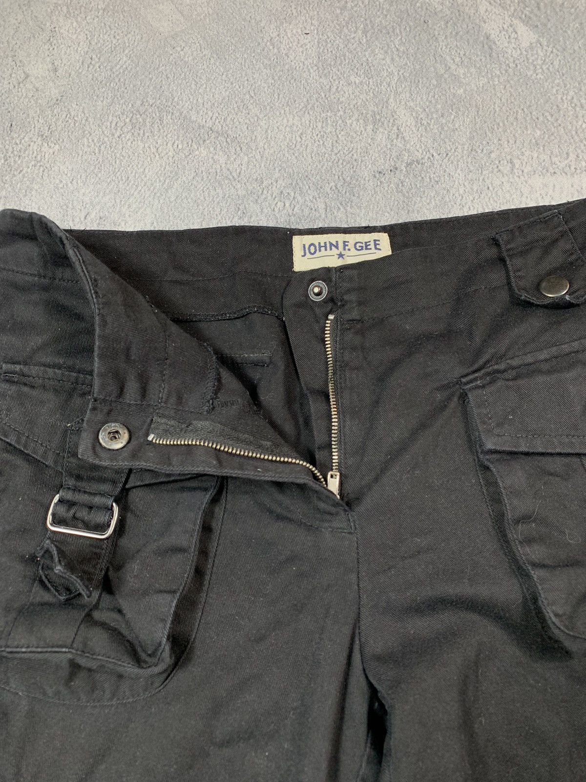 Japanese Brand Vintage Y2K Avant Garde style cargo zip pants bondage opium Size 30" / US 8 / IT 44 - 3 Thumbnail