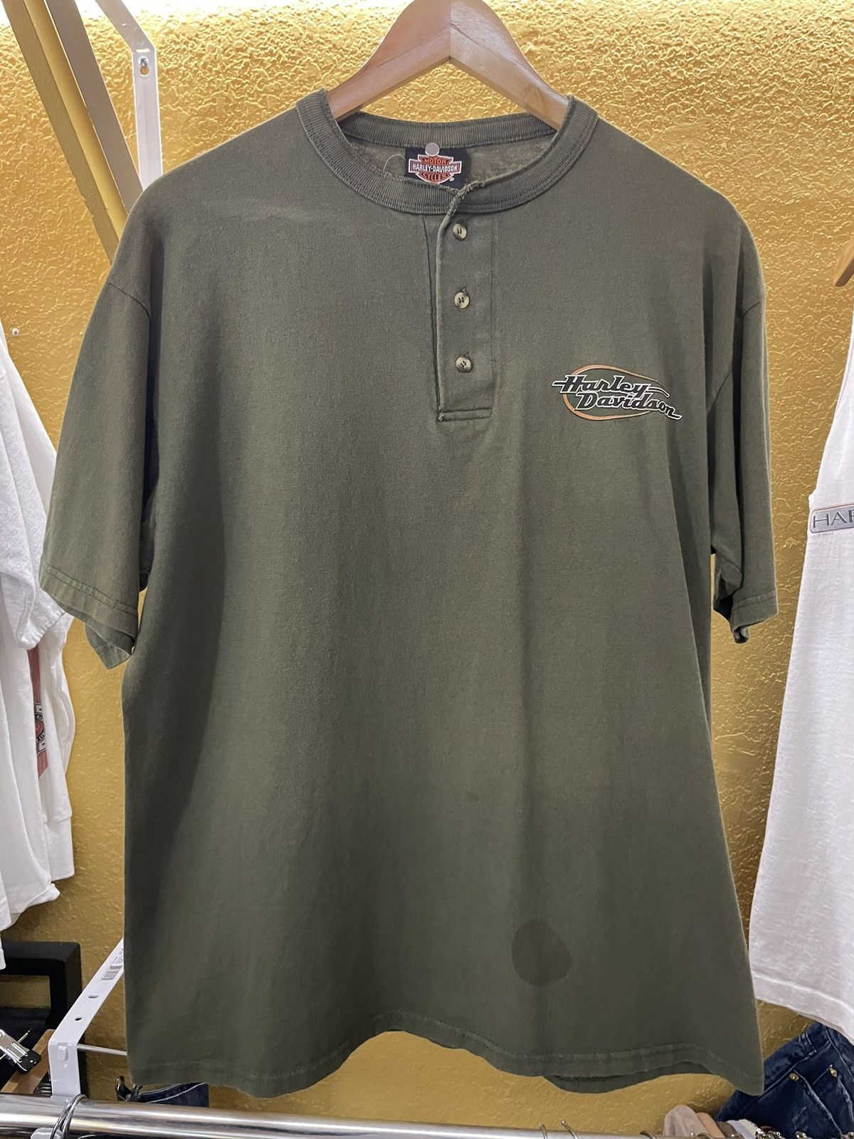 Harley Davidson × Vintage Vintage Harley Davidson Shirt Kingman Cycle Route 66 Arizona Size US L / EU 52-54 / 3 - 2 Thumbnail