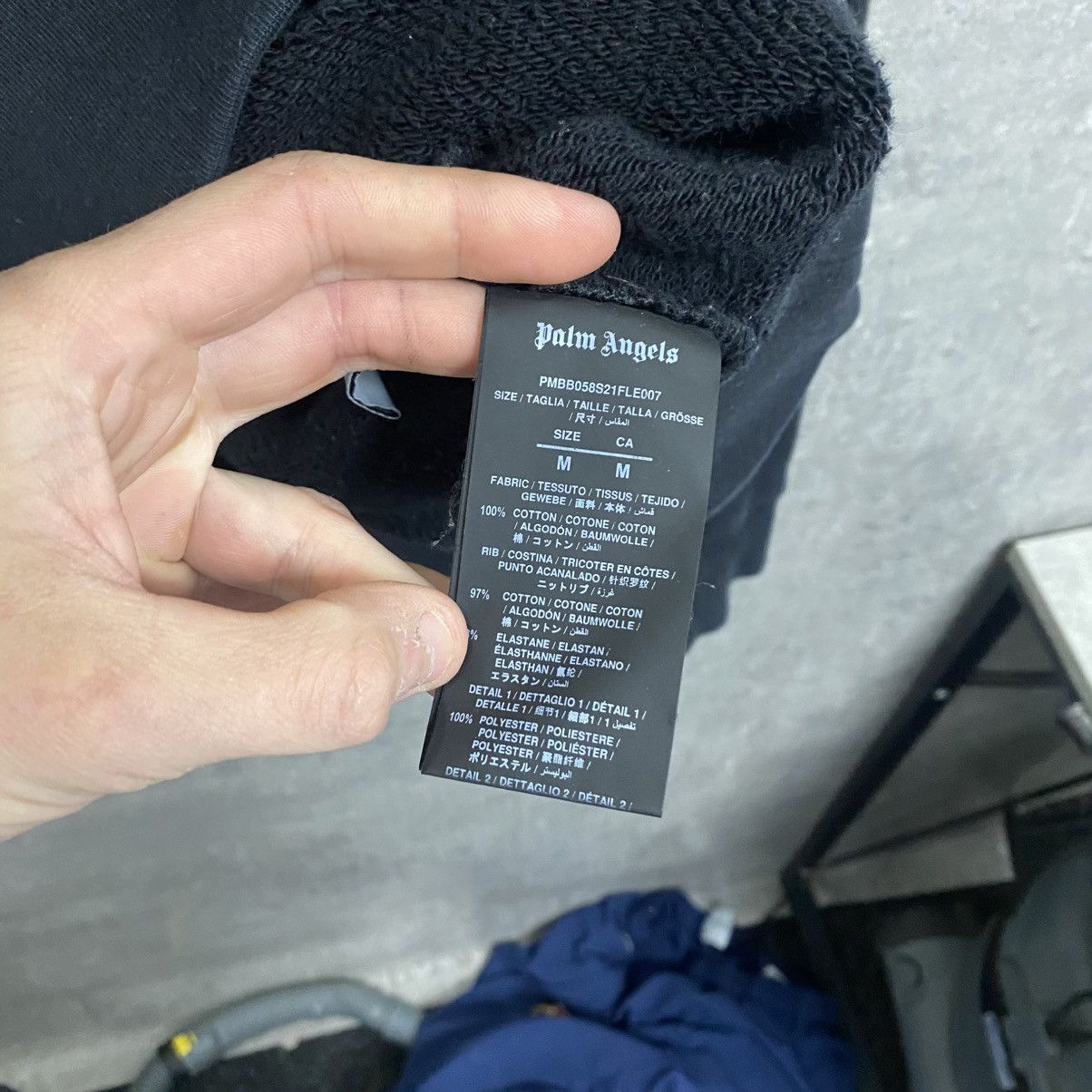 Palm Angels Palm Angeles Hoodie Big logo Size US M / EU 48-50 / 2 - 8 Thumbnail