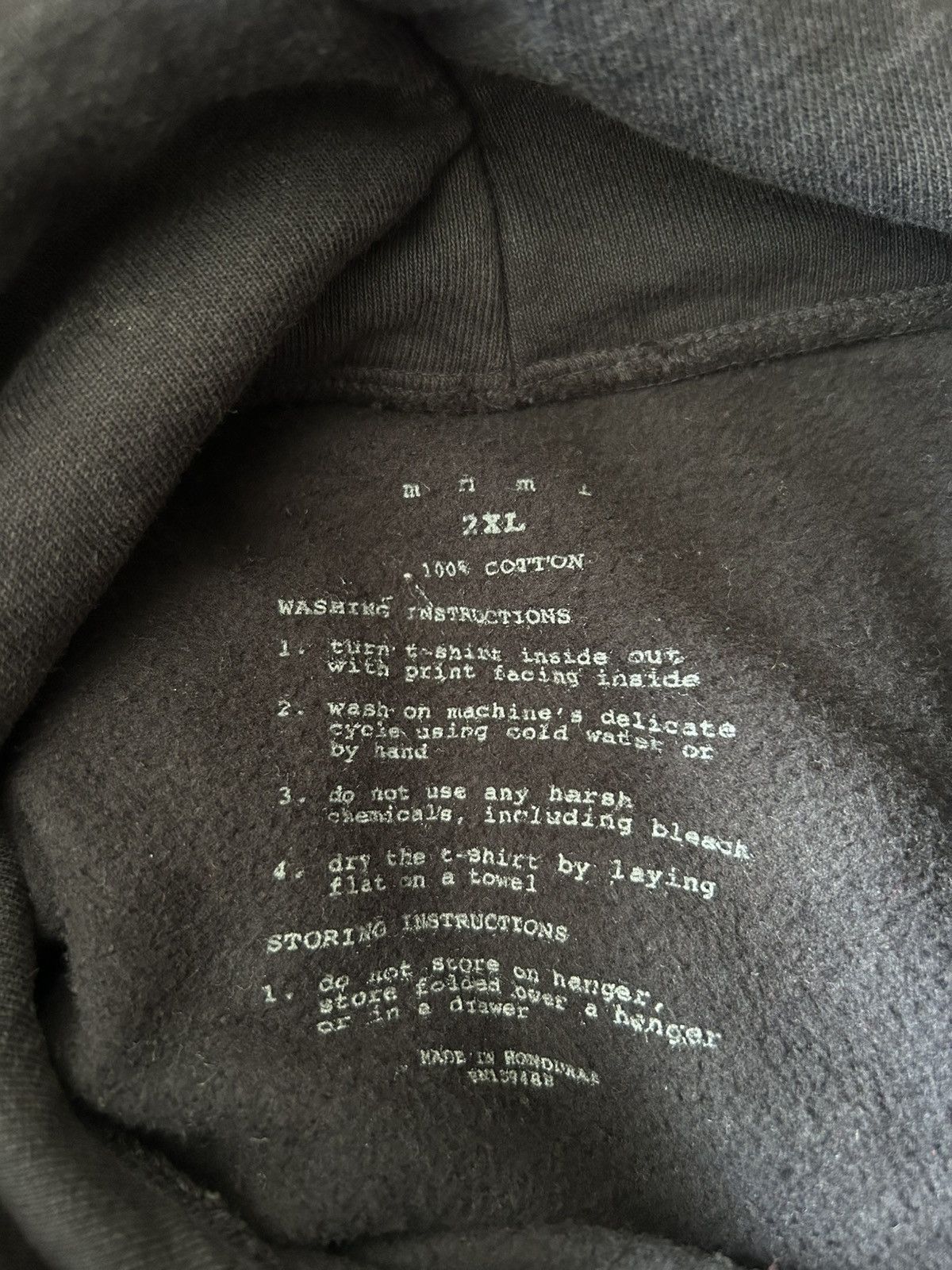 MNML MNML Tribulation Hoodie - Off Black Size US XXL / EU 58 / 5 - 5 Thumbnail