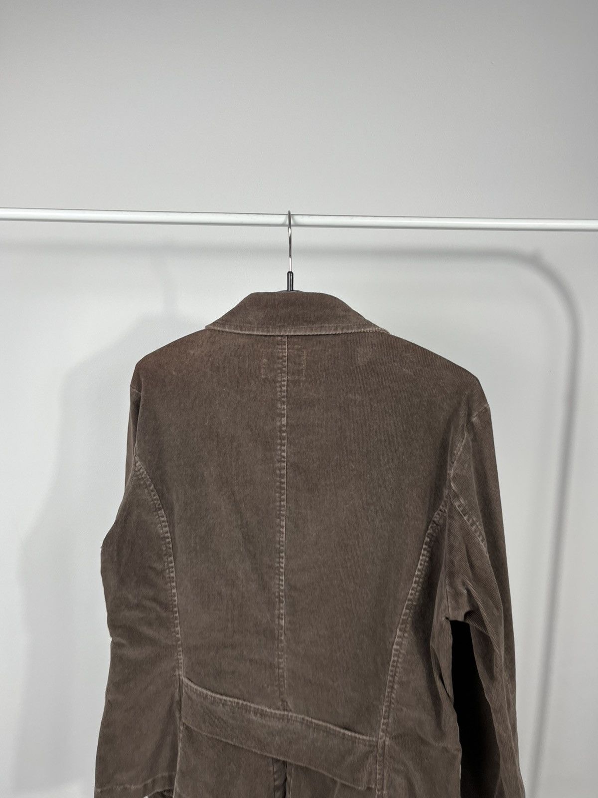 Other Vintage Brown Corduroy Womens Jacket Belted Blazer Size M / US 6-8 / IT 42-44 - 16 Thumbnail