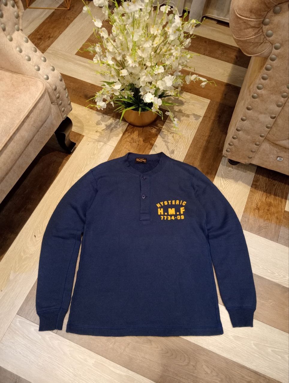 Hysteric Glamour VINTAGE HYSTERIC H.M.F 7734-09 SWEATSHIRT Size US M / EU 48-50 / 2 - 3 Thumbnail