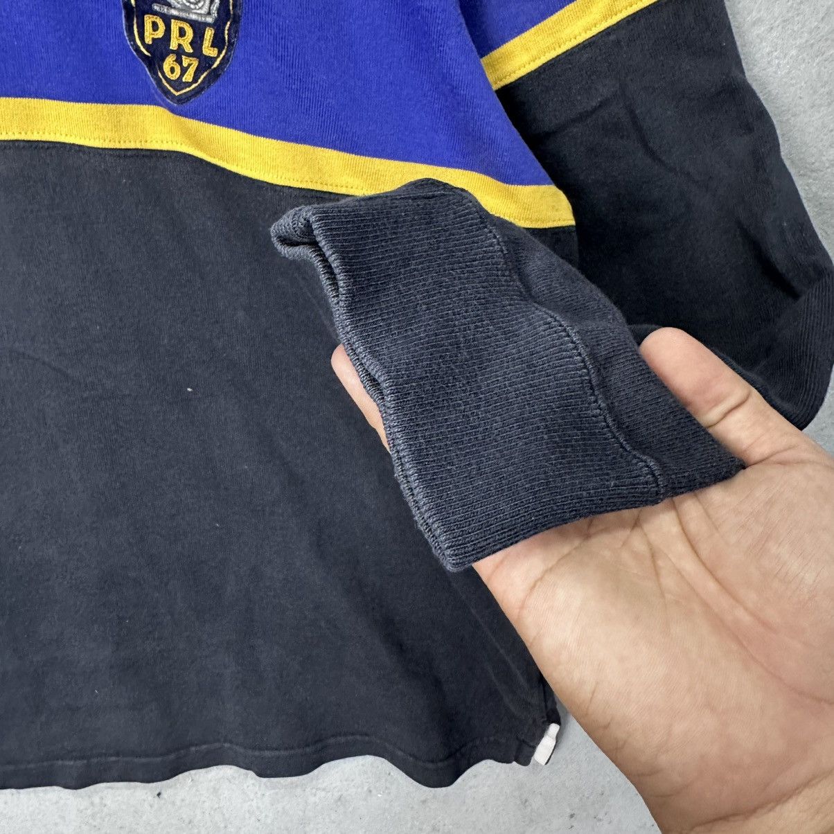 Polo Ralph Lauren Vintage Polo Ralph Lauren Rugby Shirt Size US XL / EU 56 / 4 - 4 Thumbnail