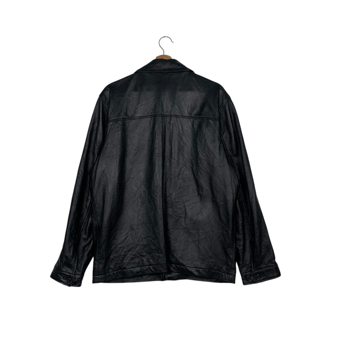 Japanese Brand Y2k Vintage GENEROUS Sheepskin Leather Jacket #2567-C116 Size US L / EU 52-54 / 3 - 7 Thumbnail