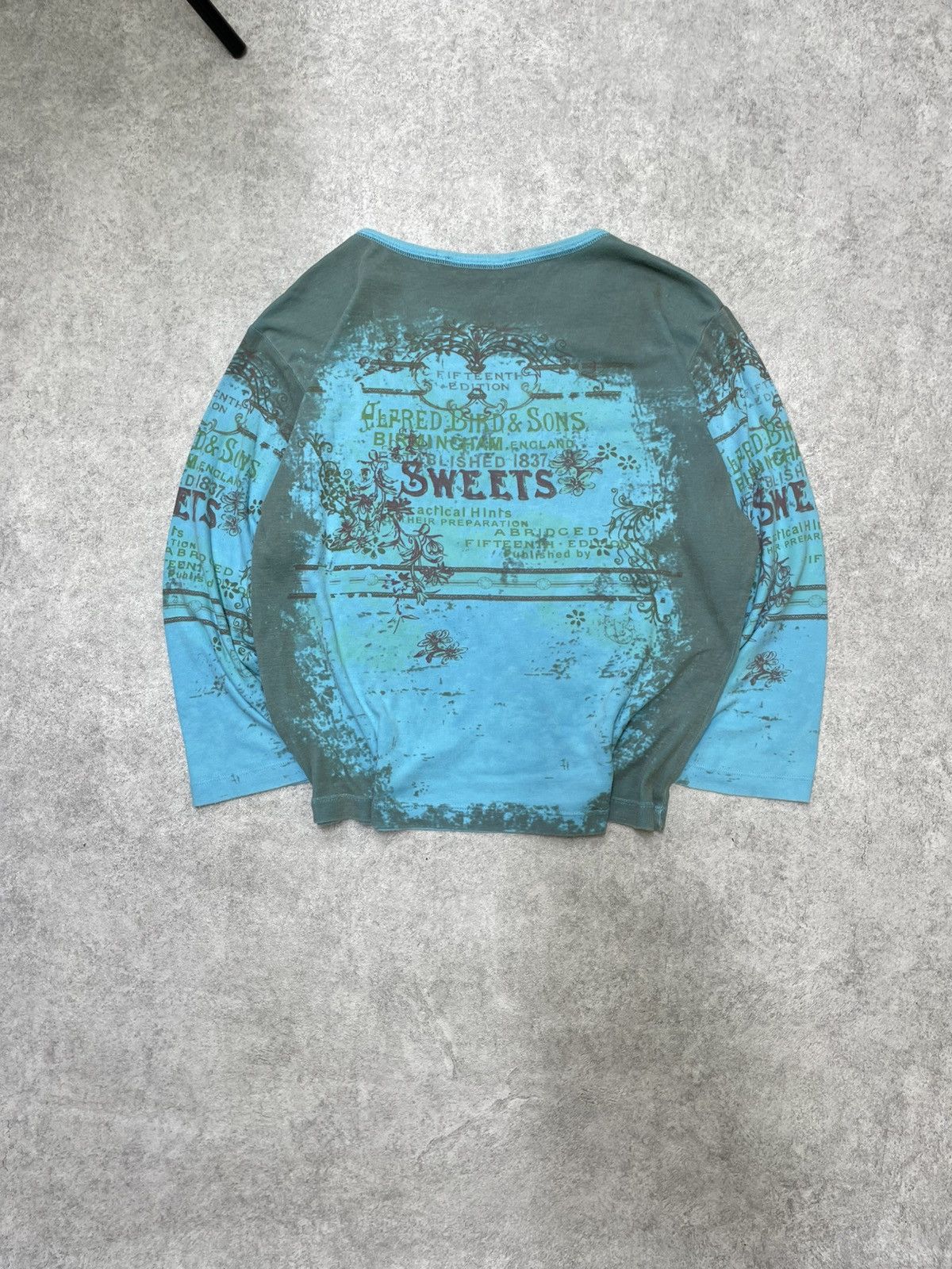 If Six Was Nine × Japanese Brand × Le Grande Bleu (L.G.B.) LGB Pastry And Sweets Longsleeve — Sugary Bliss Size US M / EU 48-50 / 2 - 10 Thumbnail