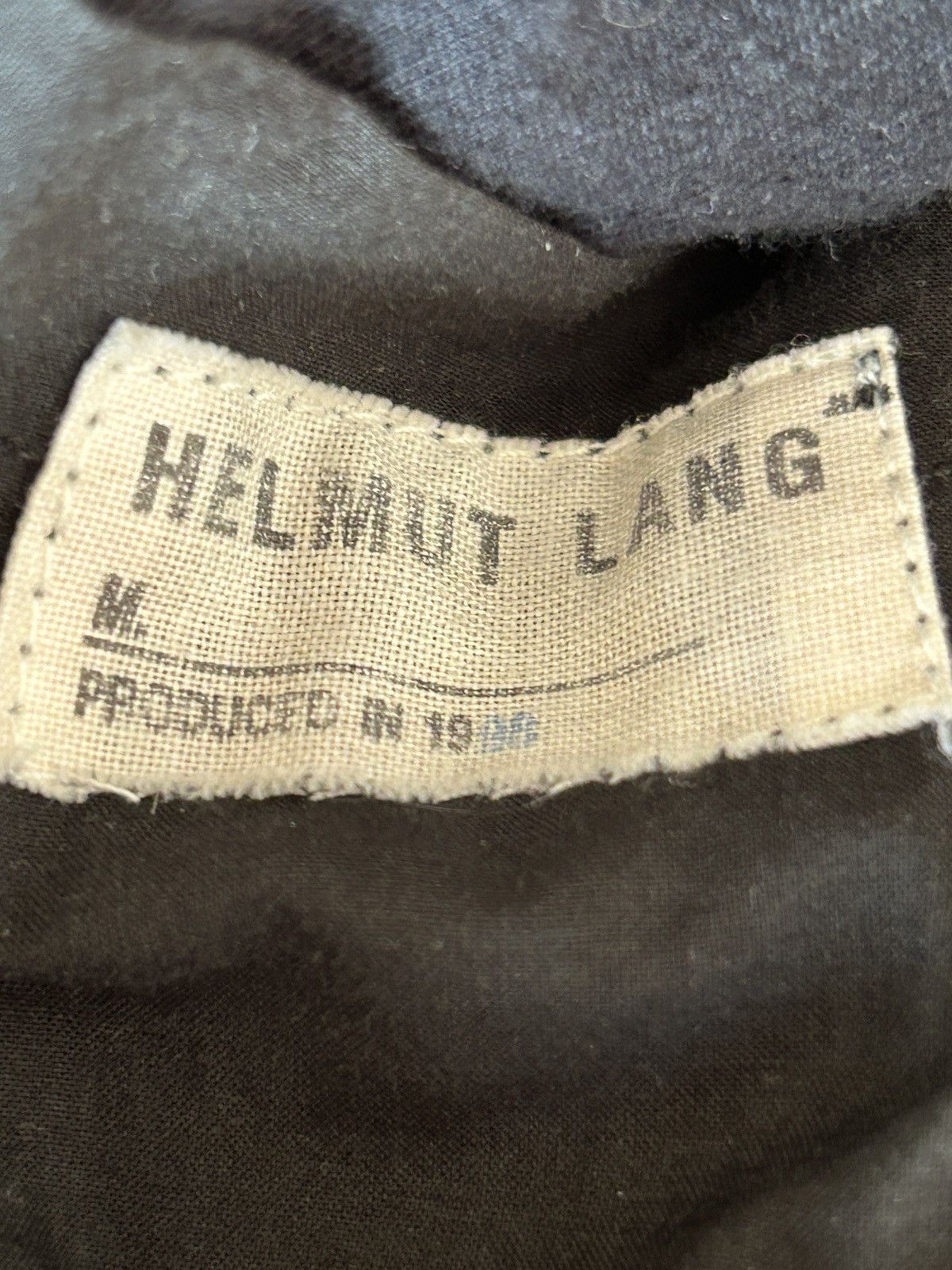 Helmut Lang 1998 Hybrid Button/Zip Jacket Size US L / EU 52-54 / 3 - 6 Thumbnail