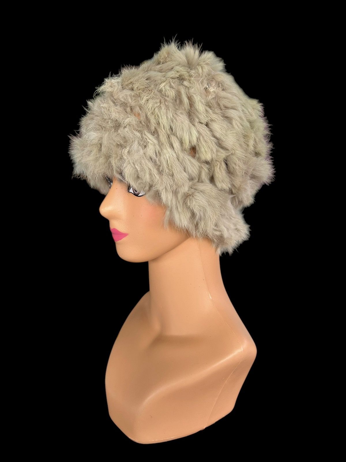 Japanese Brand × Kapital × Vintage Japanese Style Hairy Fur Distressed Beanie Hats Size ONE SIZE - 3 Thumbnail