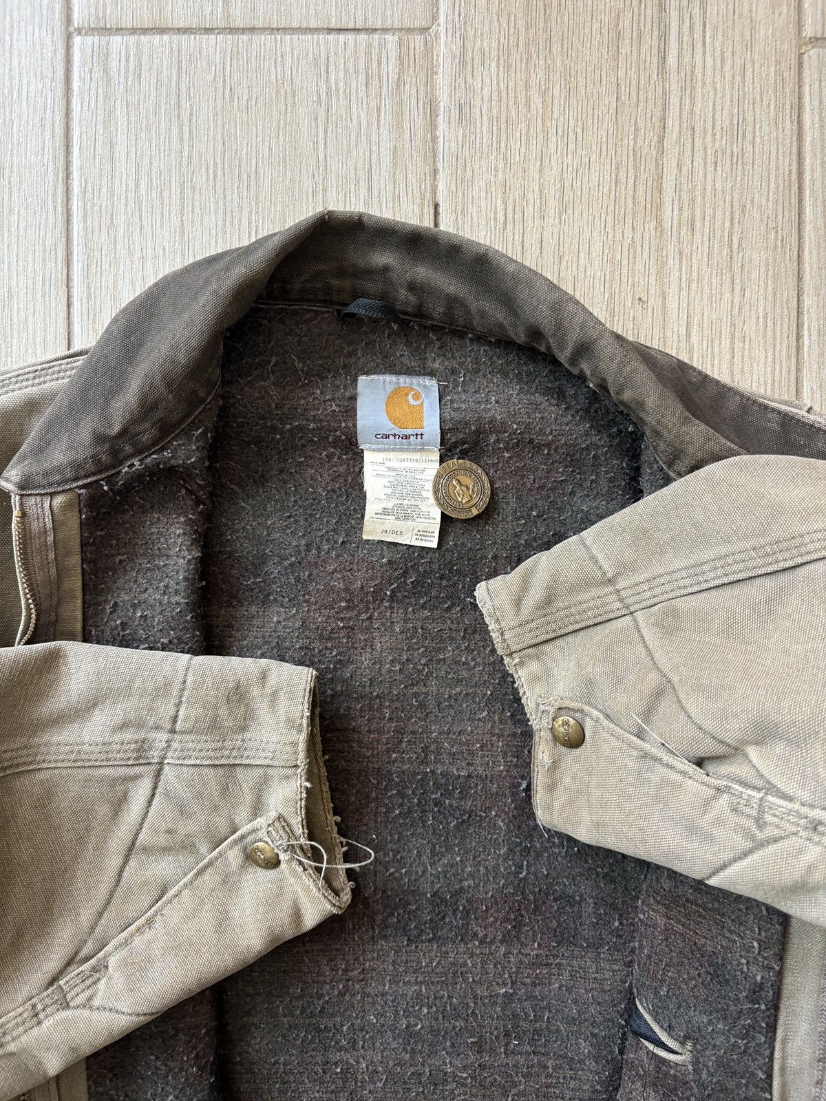 Carhartt Carhartt Detroit J97 DES Size US XL / EU 56 / 4 - 4 Thumbnail