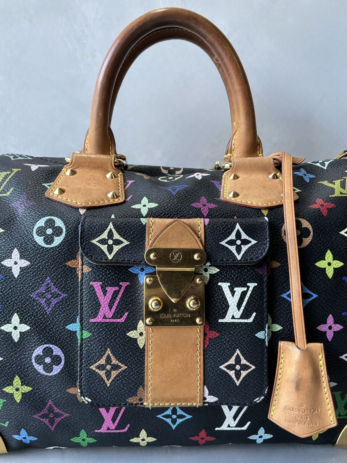 Louis Vuitton × Takashi Murakami 2003 - Louis Vuitton x Murakami - Multicolor Speedy 30 Size ONE SIZE - 5 Thumbnail