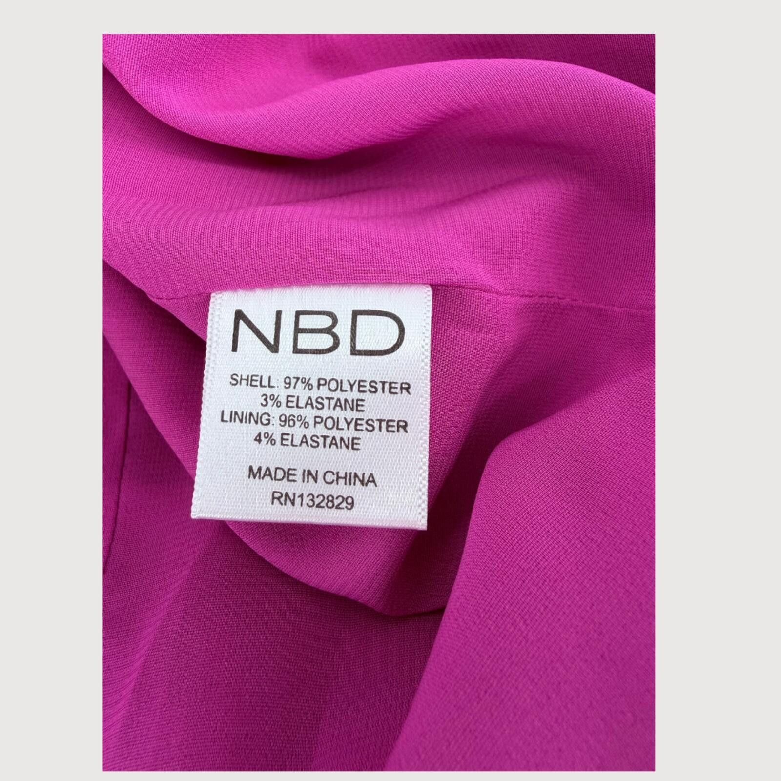 NBDN Nobrandedon NBD Halter Bodycon Midi Dress NWT Fuchsia S Size S / US 4 / IT 40 - 5 Thumbnail