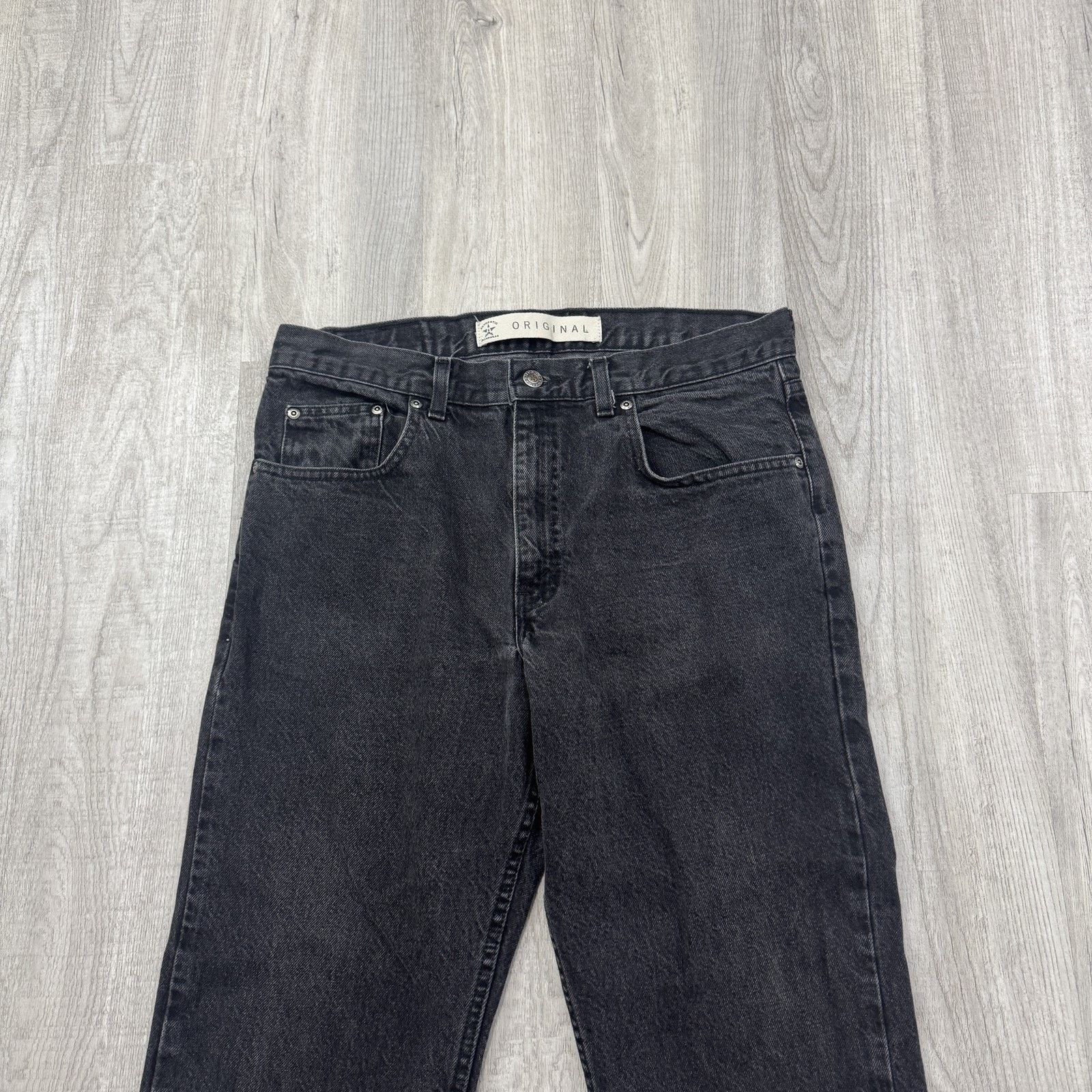 Arizona Jean Co. Arizona Jeans Mens Jeans 34x25 Black Original Straight Leg Size US 34 / EU 50 - 2 Thumbnail