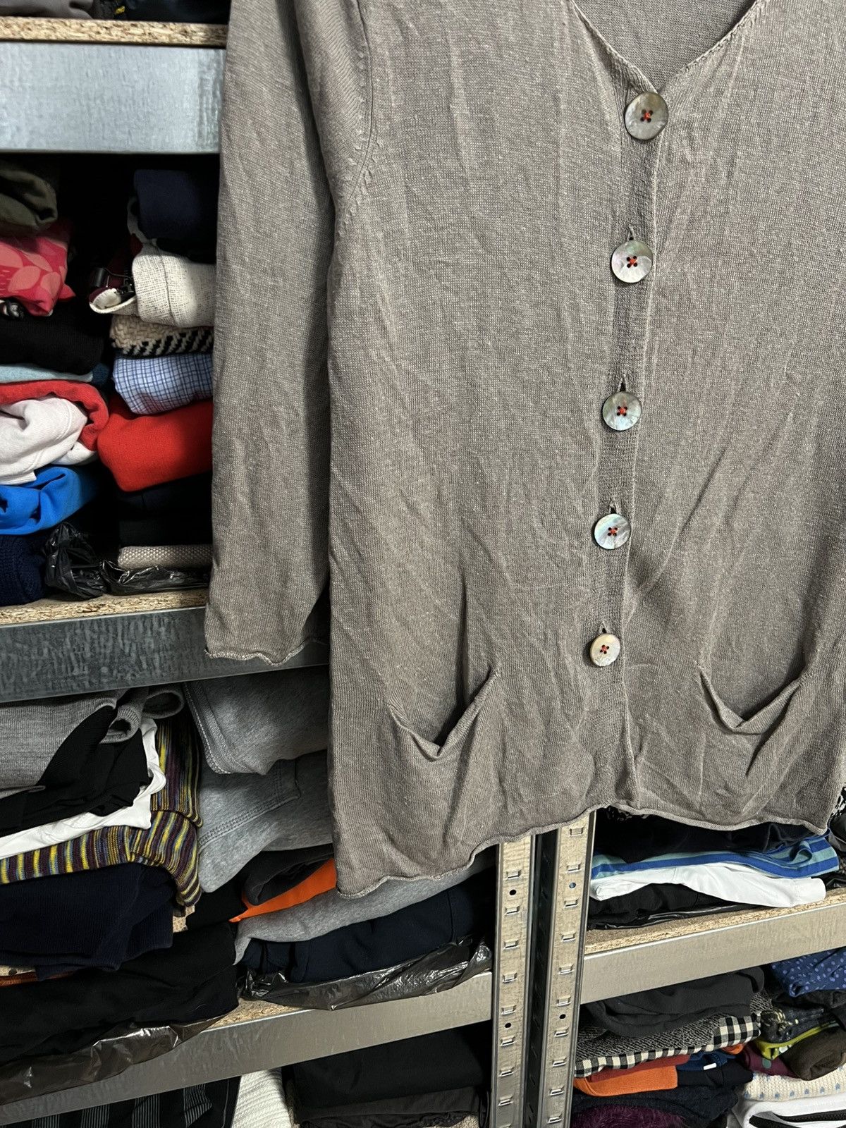 Gudrun Sjoden Gudrun Sjoden Size M Button Up Knit Cardigan Sweater Sjöden Size M / US 6-8 / IT 42-44 - 3 Thumbnail