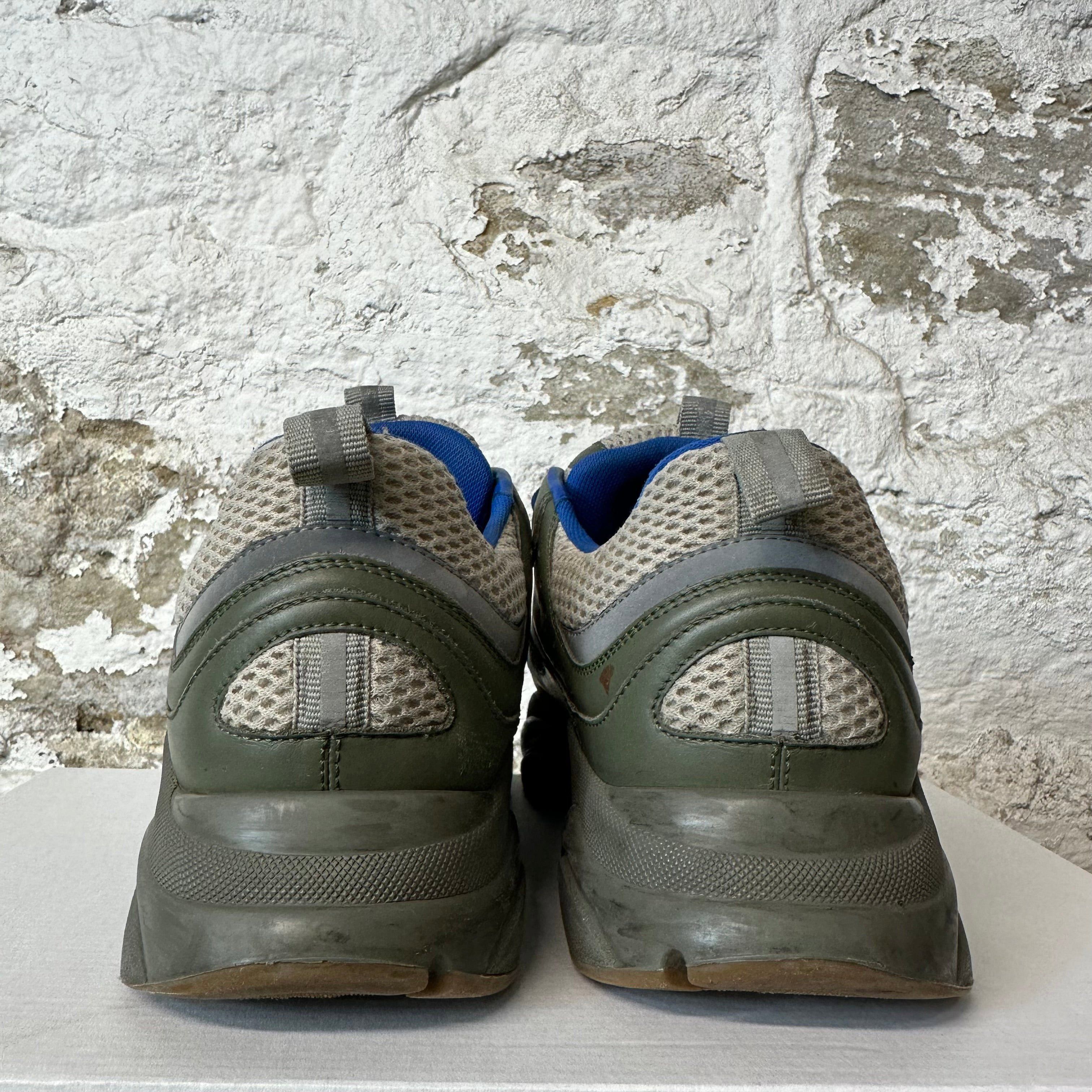 Dior Dior B22 Blue Olive Green Sneaker Sz 7 (40) Size US 7 / EU 40 - 5 Thumbnail