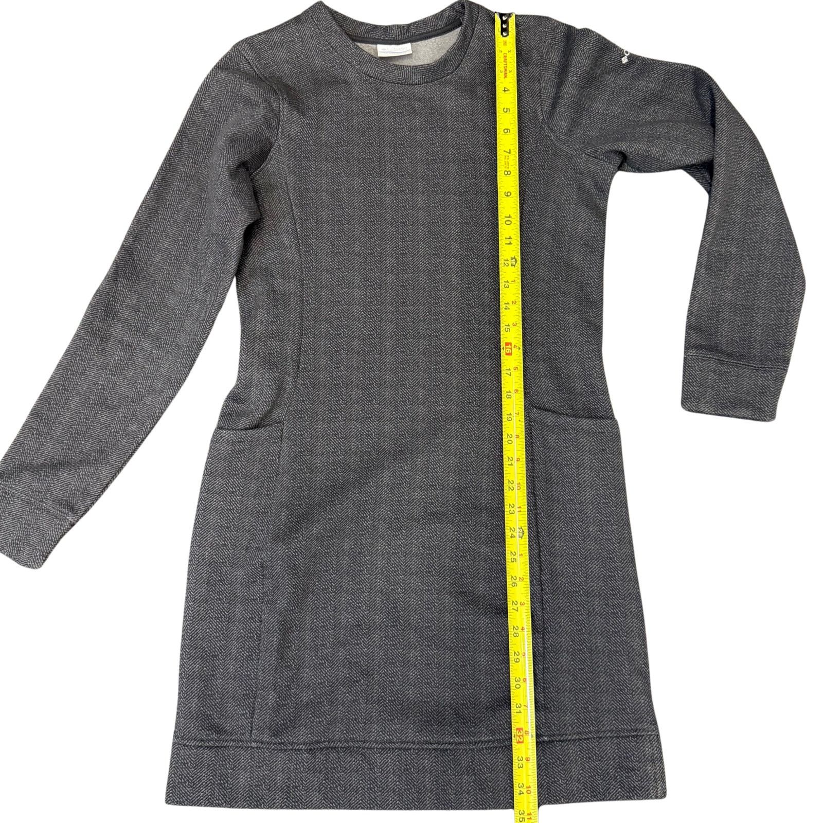 Columbia Columbia Gray Sweater Dress | Women's Small Size S / US 4 / IT 40 - 5 Thumbnail