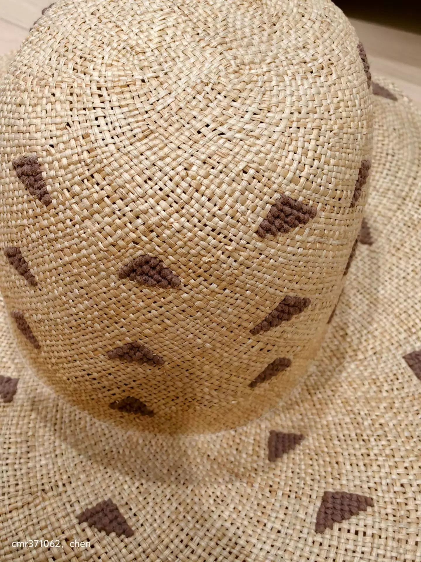 Visvim VISVIM 15SS Handwoven Mud-Dyed Straw Hat SM RARE Size ONE SIZE - 2 Thumbnail