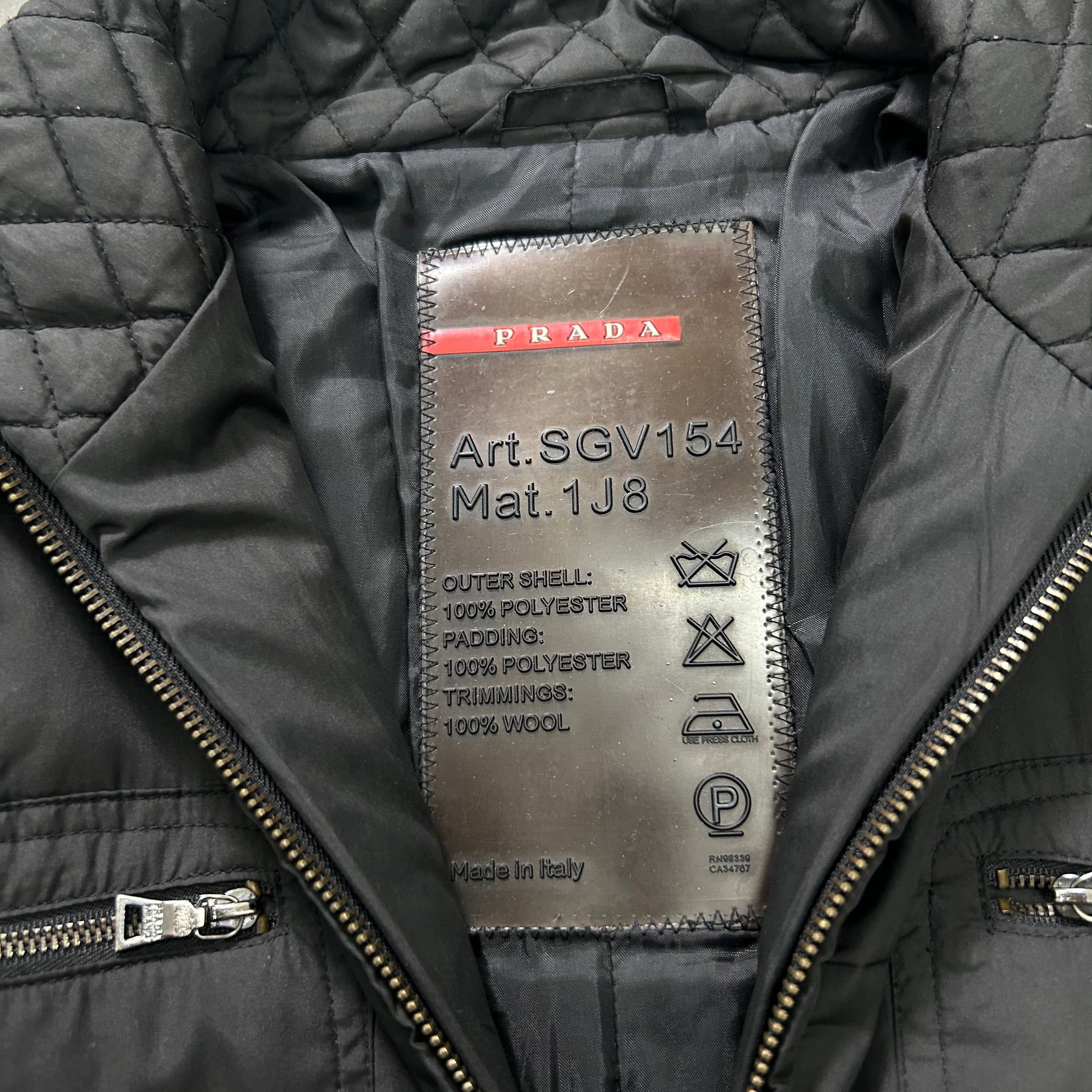 Prada Prada Luna Rosa Black Padded Jacket Size US S / EU 44-46 / 1 - 4 Thumbnail