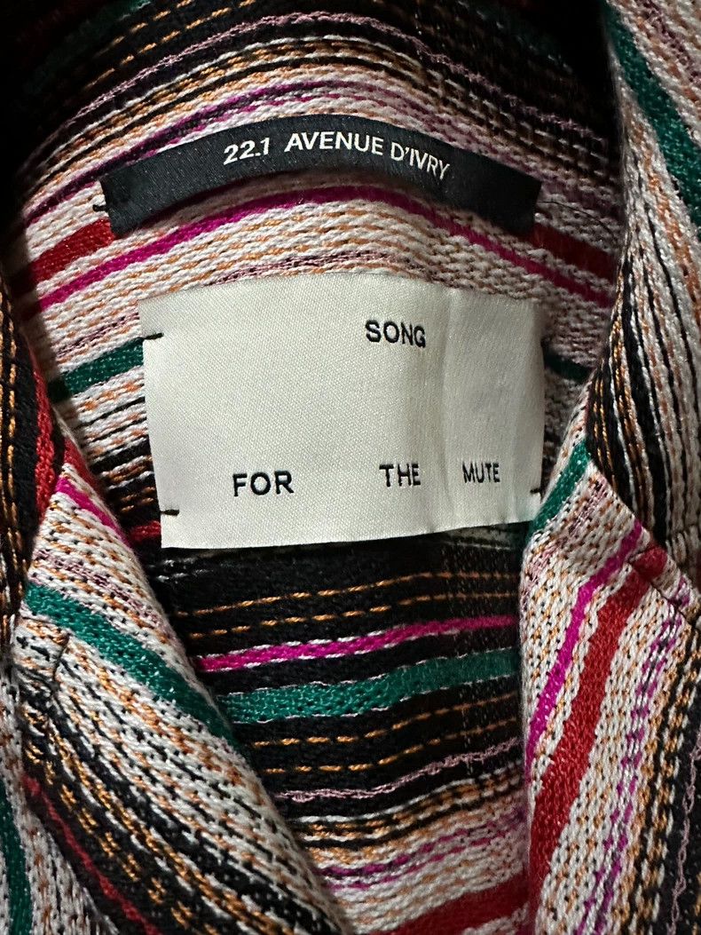 Song For The Mute Song For The Mute colorful striped loose short-sleeve shir Size US M / EU 48-50 / 2 - 2 Thumbnail