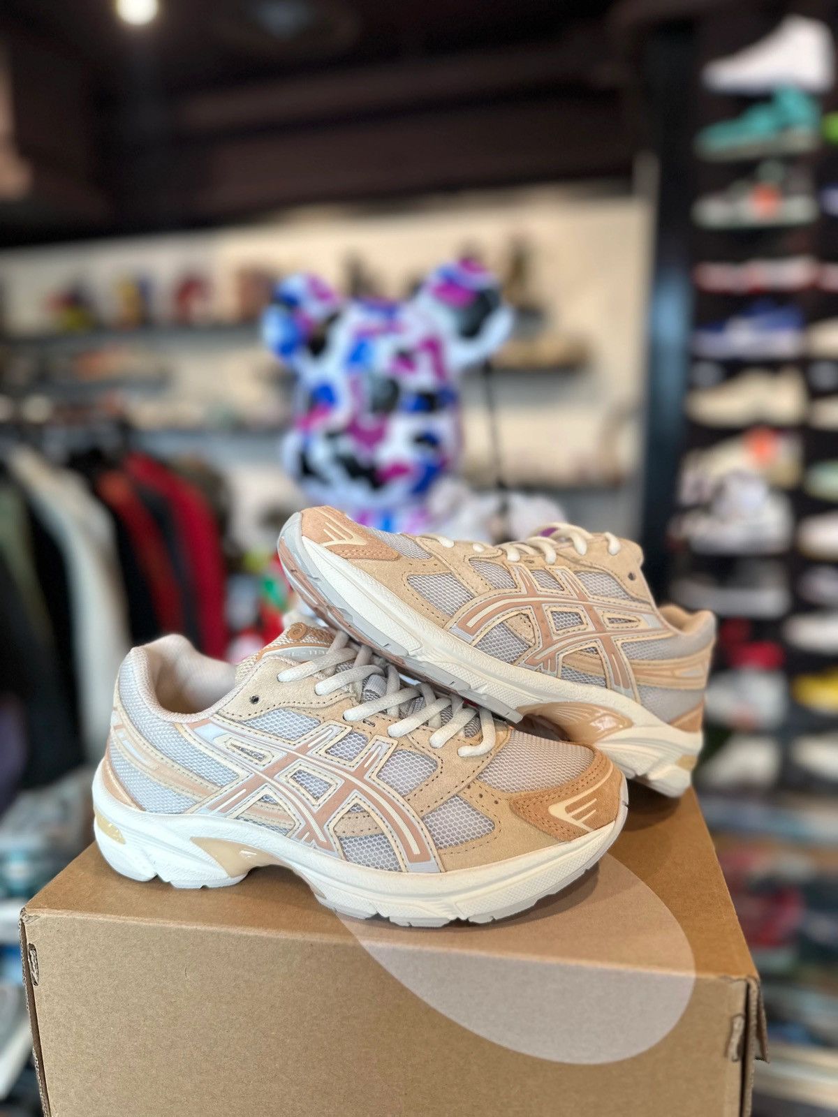 Asics ASICS Gel-1130 Smoke Grey/Honey Beige DS OG Size 4Y/5.5W Size US 5.5 / IT 35.5 - 1 Thumbnail