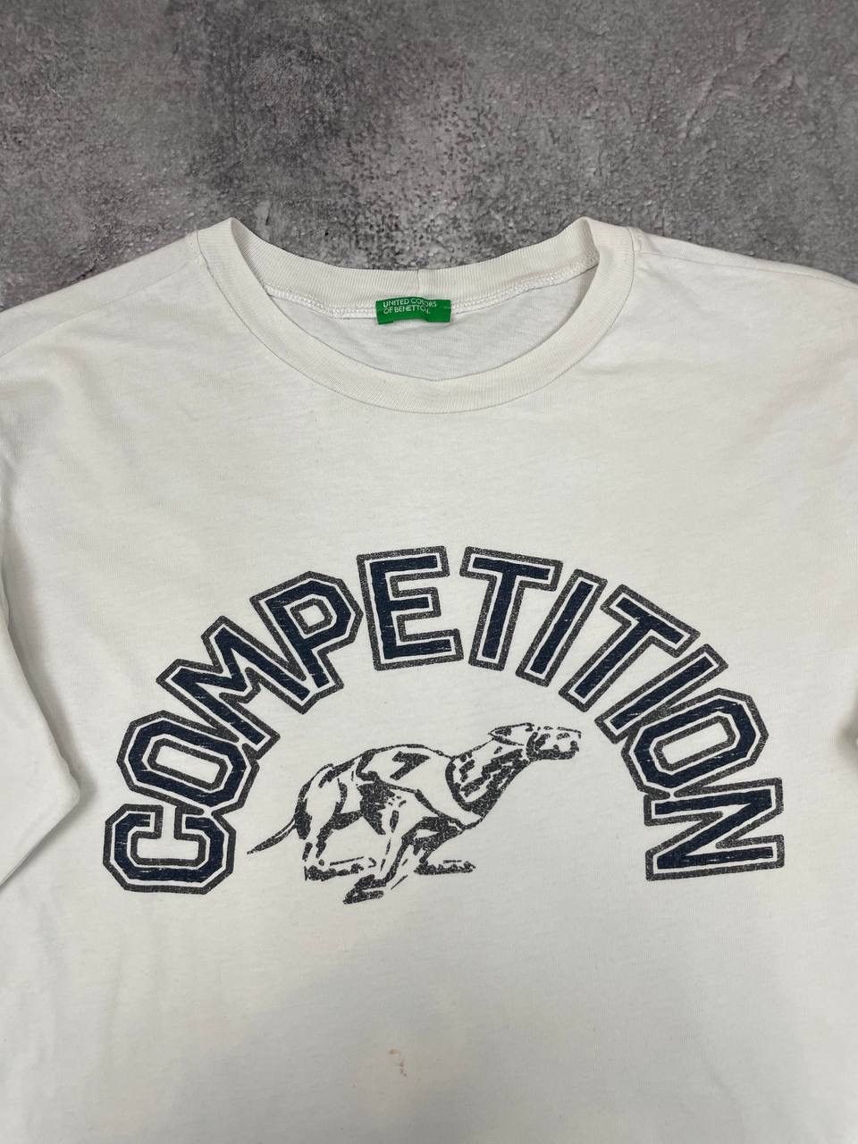 United Colors Of Benetton United Colors Of Benetton Men Long Sleeve T Shirt White Size US L / EU 52-54 / 3 - 2 Thumbnail