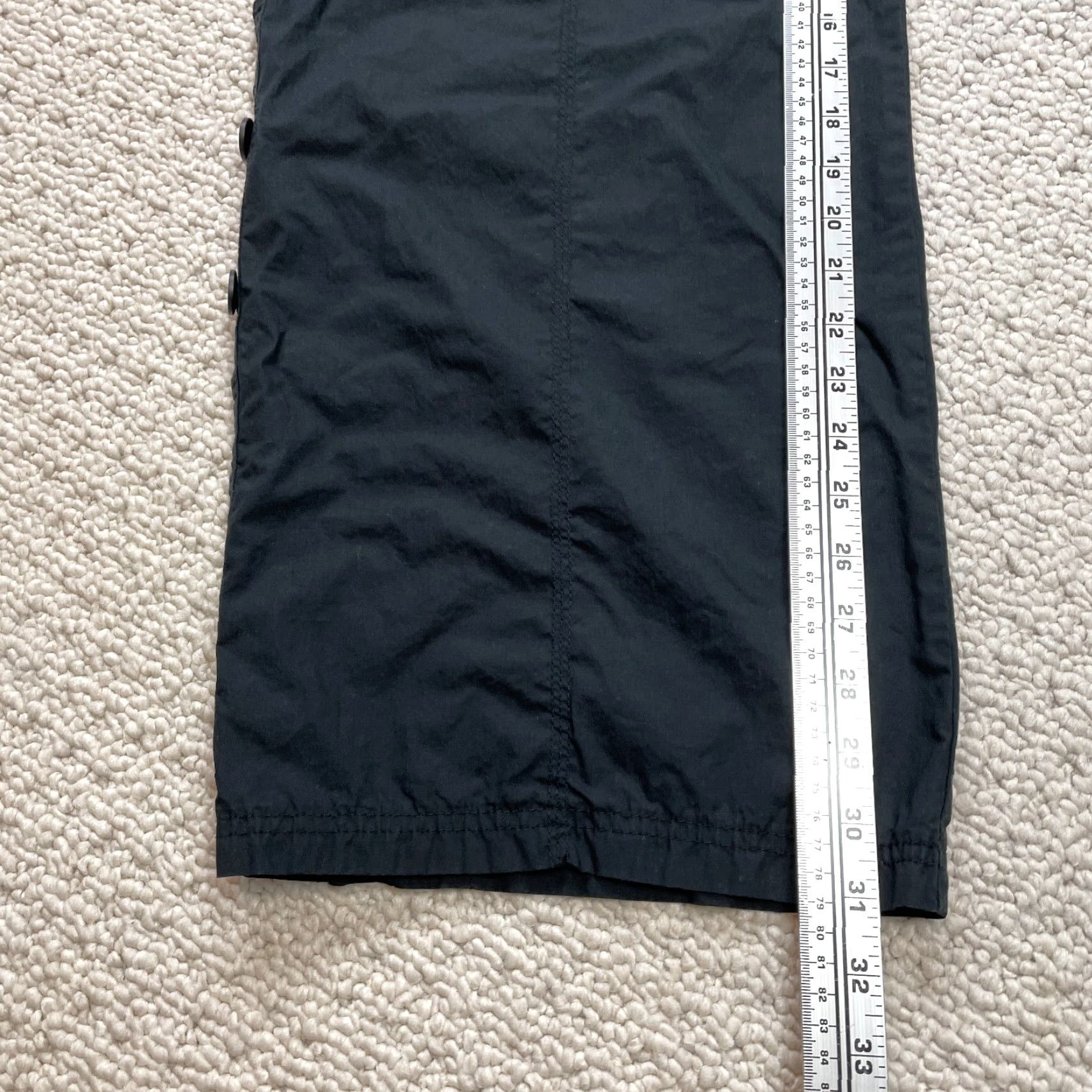 Vintage Dalia Collection Pants Womes 16W Black Lightweight Casual Wide Leg Relaxed 38x31 Size 38" / US 16 / IT 52 - 3 Thumbnail