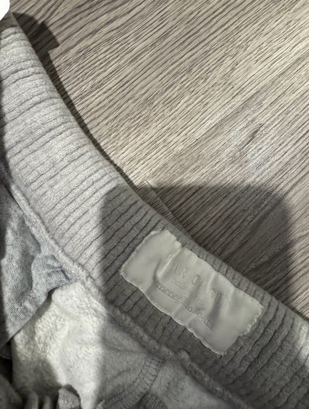 Ermenegildo Zegna × Fear of God Fear of God x Zegna FW20 Grey Sweatpants – XL Size US 36 / EU 52 - 2 Thumbnail
