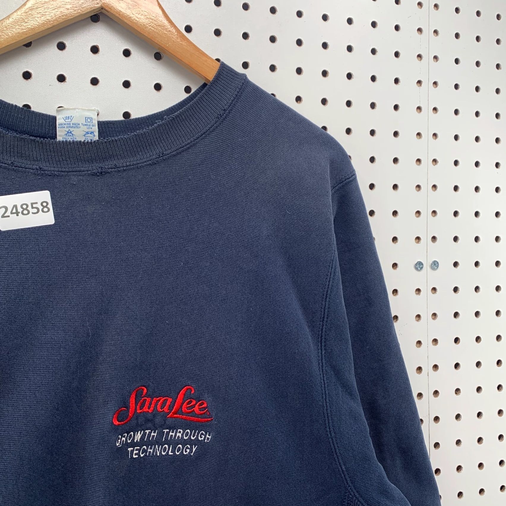 Champion Vintage Champion Reverse Weave Sweatshirt Mens XL Crewneck SARA LEE USA 90s Vintage Sweatshirt Men XL Blue 90s Champion Reverse Weave Crewneck Mens Size US XL / EU 56 / 4 - 7 Thumbnail