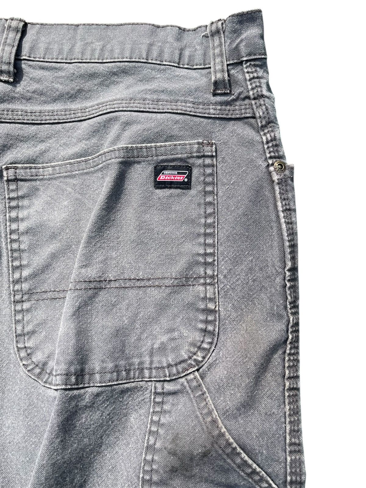 Dickies Vintage Y2K Dickies Grey Carpenter Pants Wide Leg Workwear Size US 34 / EU 50 - 4 Thumbnail