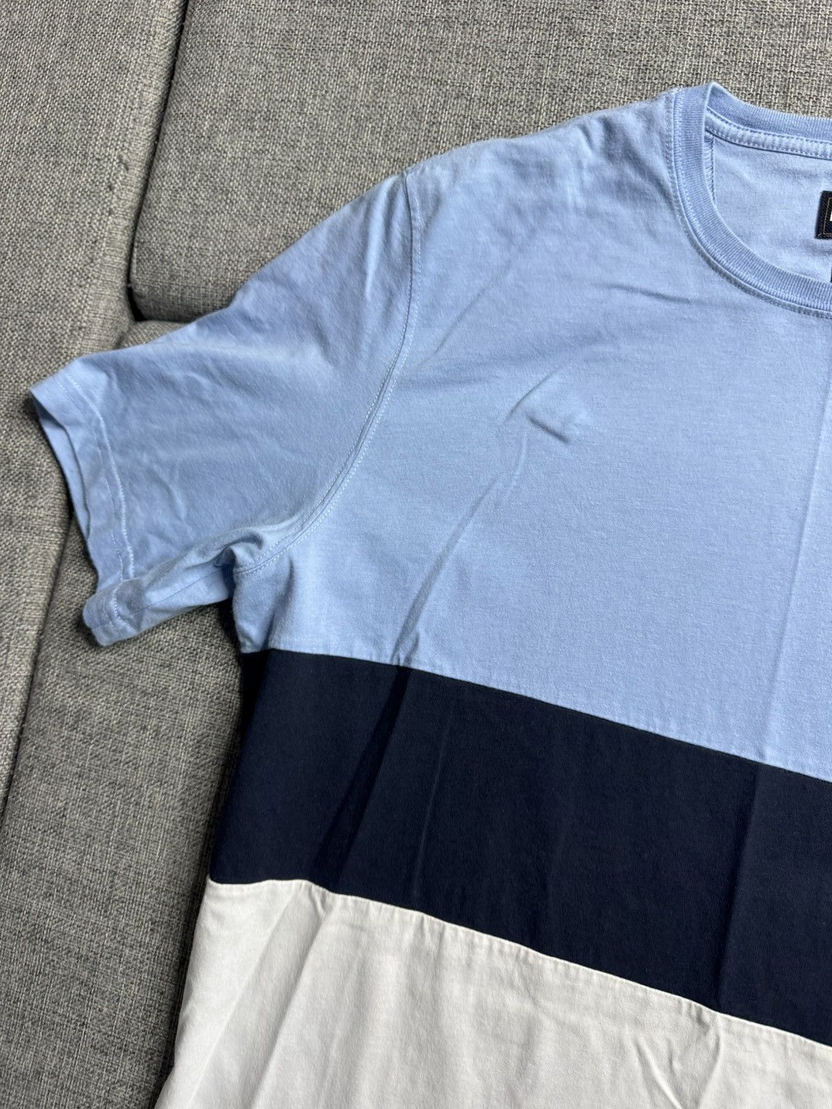 Barbour Barbour white nawy T-shirt Size US L / EU 52-54 / 3 - 4 Thumbnail