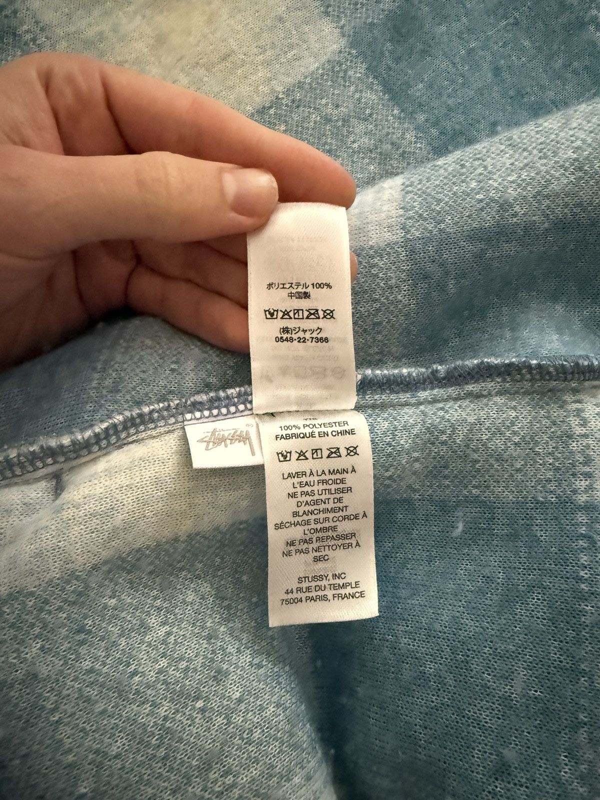 Stussy Stussy Shadow Plaid Zip Sherpa ‘Light Blue’ Size US XXL / EU 58 / 5 - 5 Thumbnail