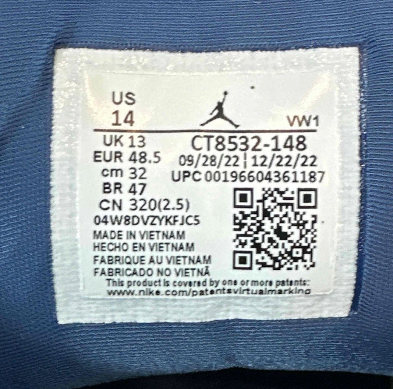 Jordan Brand Jordan 3 Retro Wizards Size US 14 / EU 47 - 7 Thumbnail