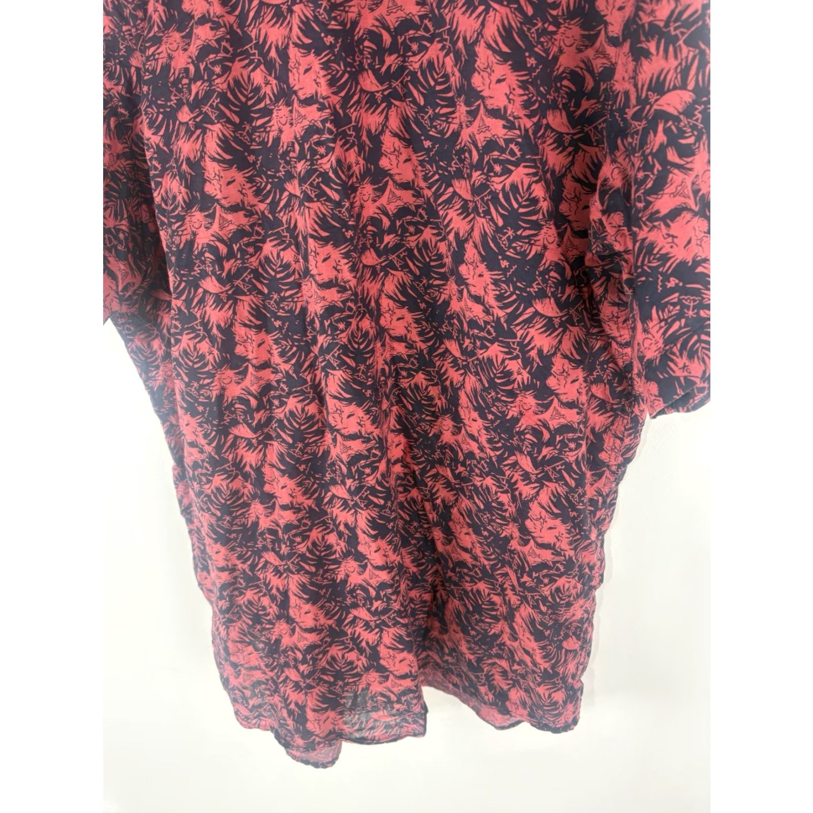 Vintage VINTAGE Columbia Men’s Short Sleeve Button-Up Shirt XL Orange/Black Cotton Island Print Casual Summer Outdoor Size US XL / EU 56 / 4 - 7 Thumbnail