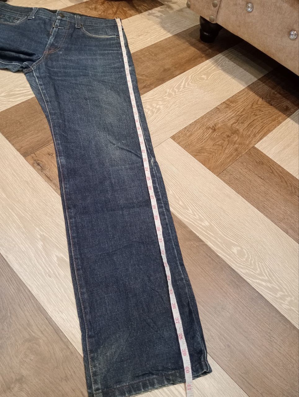 Marithe + Francois Girbaud MARITHE FRANCOIS GIRBAUD JAPAN BLUE DENIM PANTS Size US 31 - 18 Thumbnail