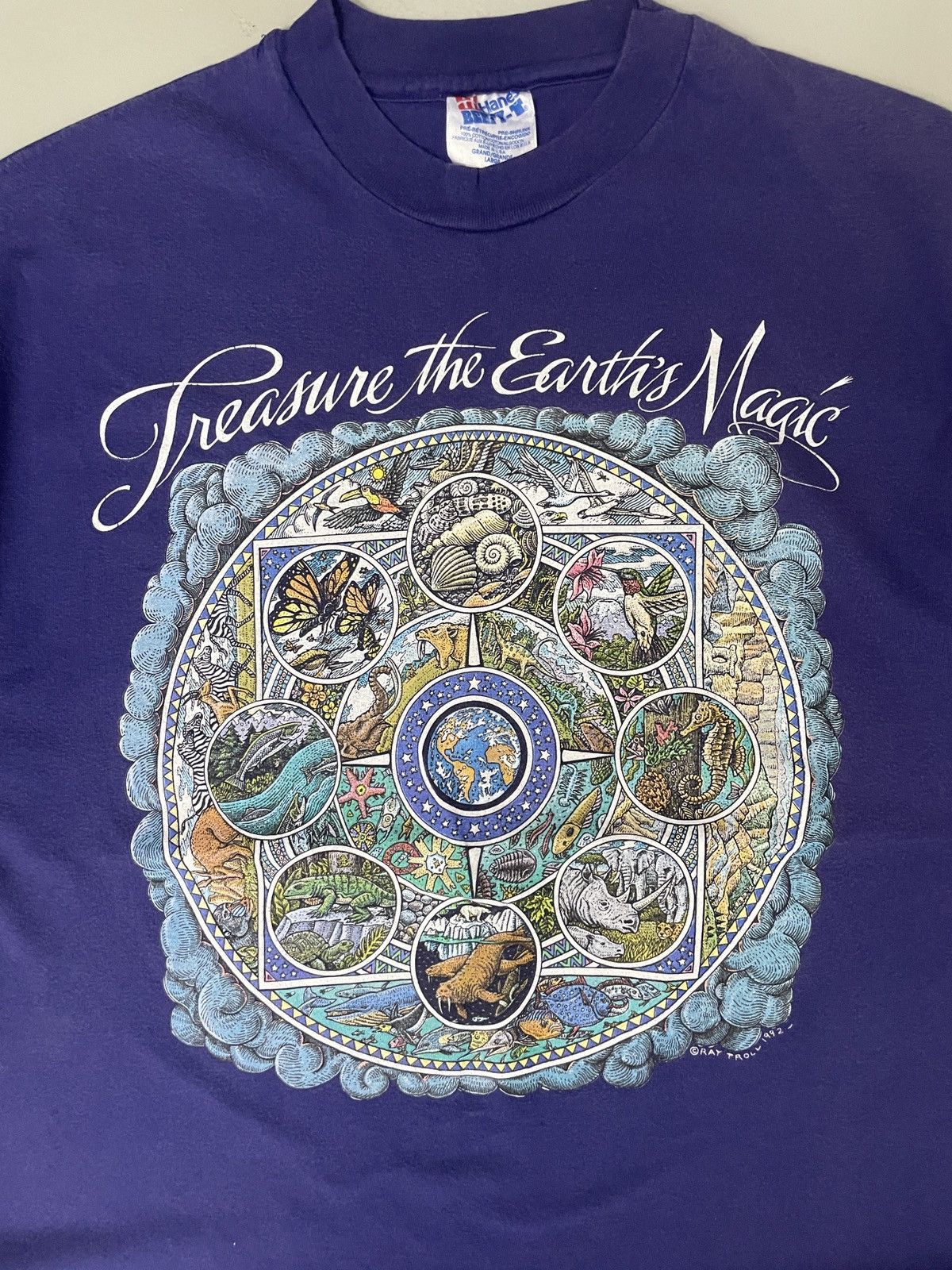Arts & Science Vintage Art Earth Magic 1992 Size US M / EU 48-50 / 2 - 2 Thumbnail