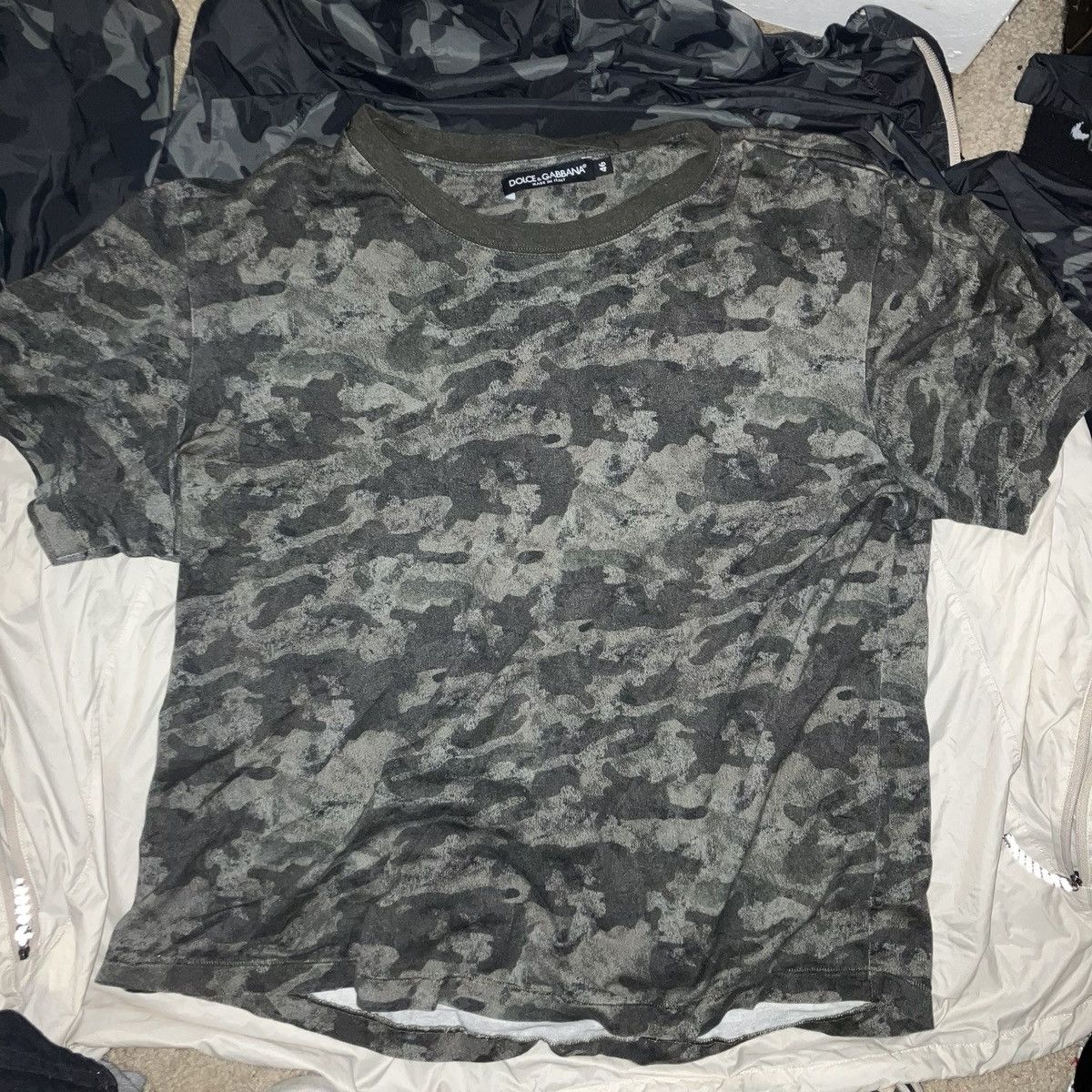 Dolce & Gabbana Dolce & Gabbana Camo T shirt Size US M / EU 48-50 / 2 - 2 Thumbnail