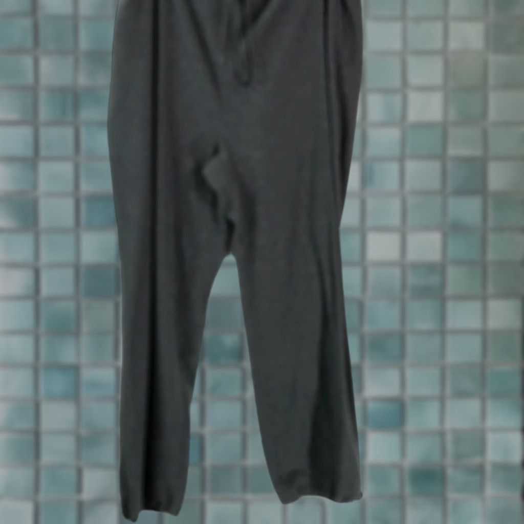 Gap Gap Mens Jogger Pants XL Gray - Straight Mid Rise Elastic Waist Drawstring Pockets Size US 42 / EU 58 - 1 Thumbnail