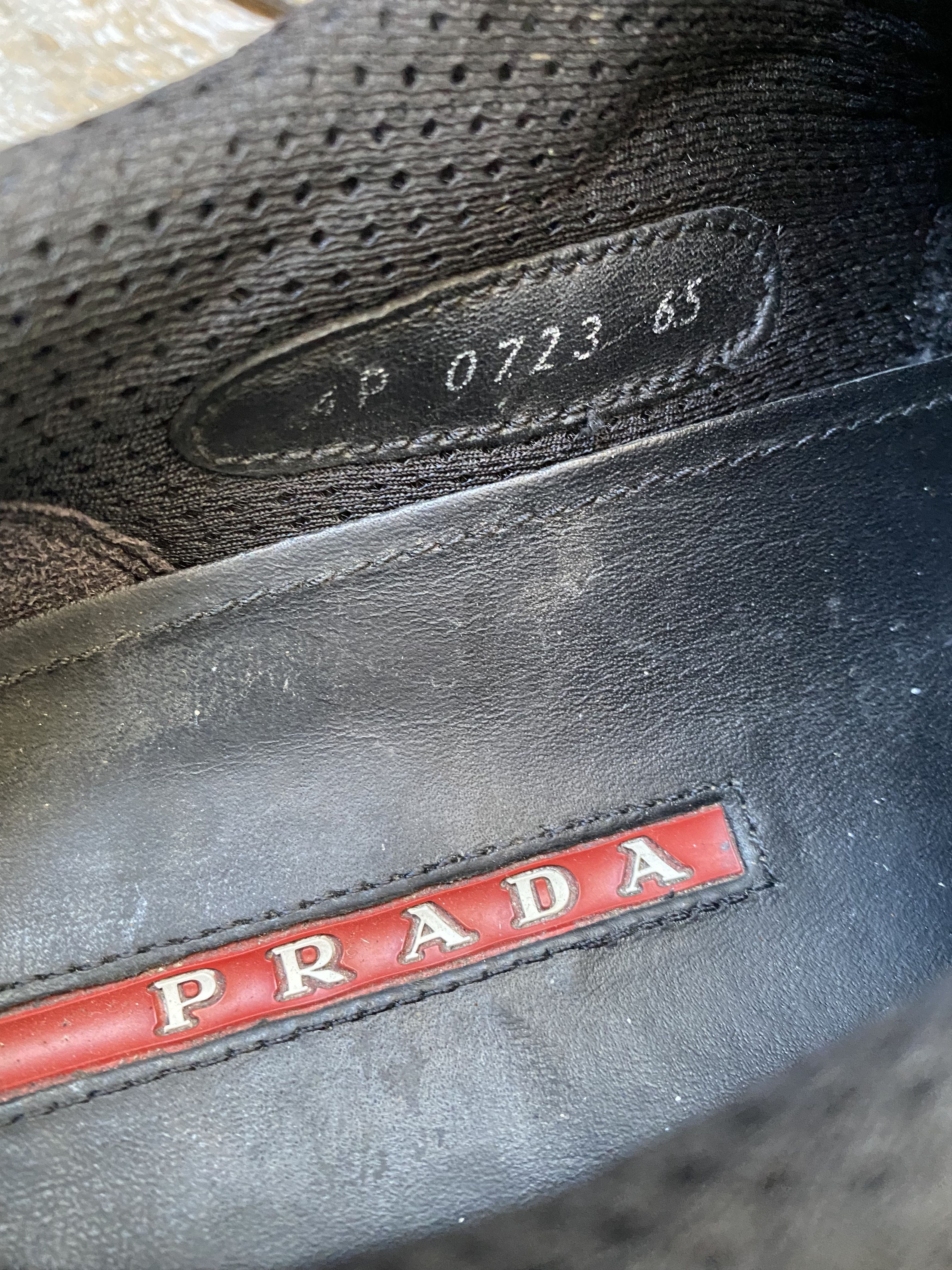 Prada Prada american cup strappy low top sneakers sz 8 Size US 8 / EU 41 - 13 Thumbnail