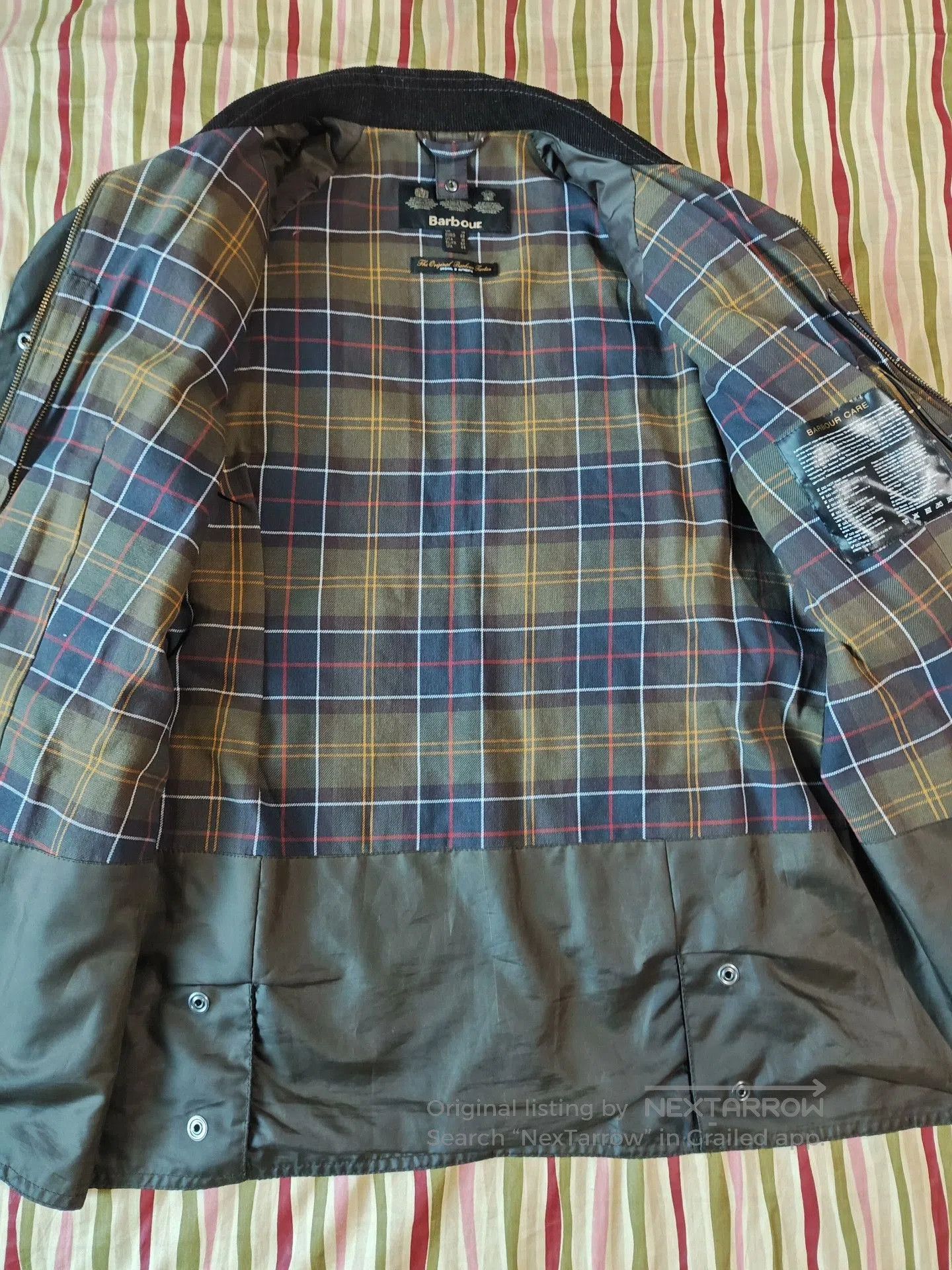 Barbour Barbour Beadnell Waxed Jacket. Size M / US 6-8 / IT 42-44 - 4 Thumbnail