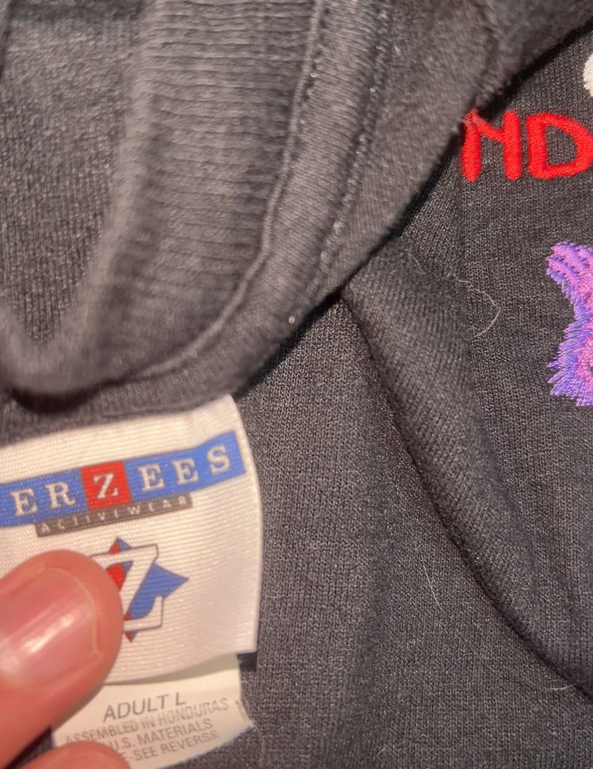 Jerzees × MLB Cleveland Indians Slider T-Shirt Size US L / EU 52-54 / 3 - 3 Thumbnail