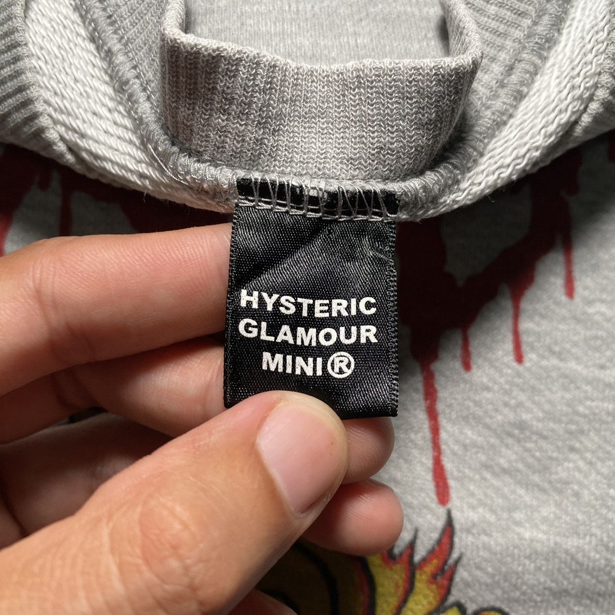 Hysteric Glamour 💥LAST DROP💥 Vintage Hysteric Glamour Mini Sweatshirt Size ONE SIZE - 3 Thumbnail