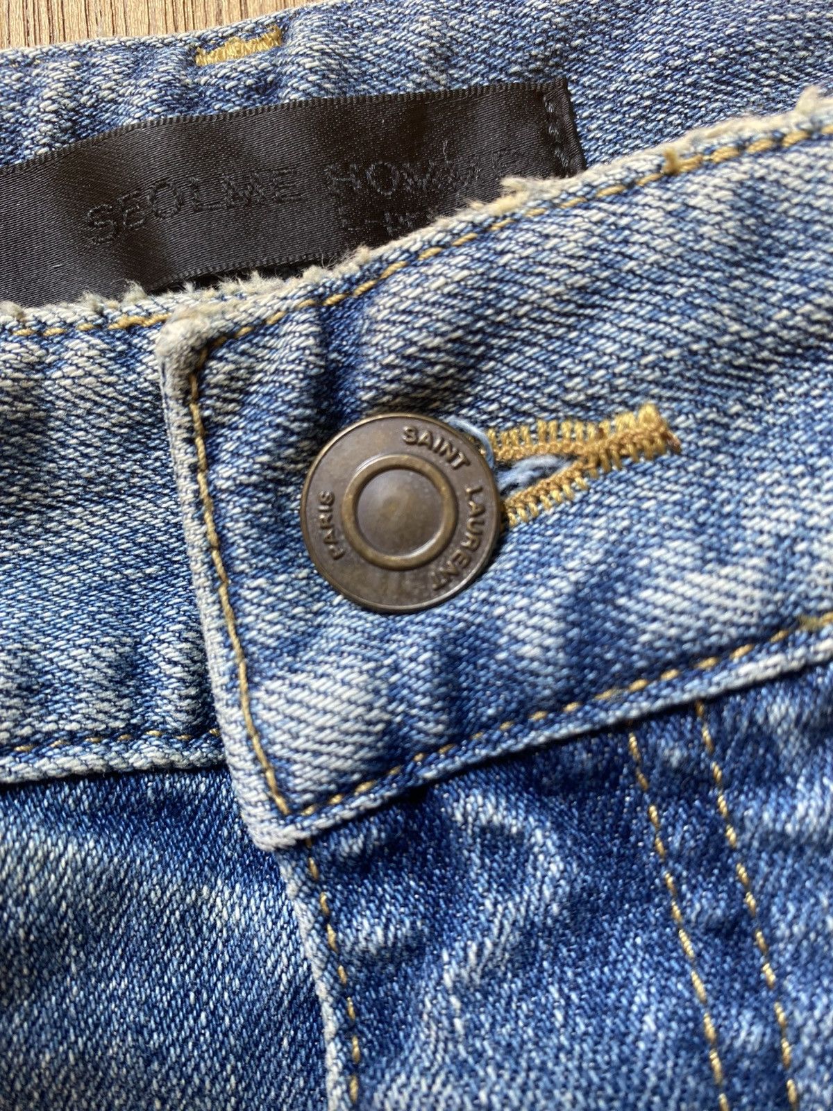 Japanese Brand Seolme homme / inspaired saint laurent paris Size US 30 / EU 46 - 4 Thumbnail