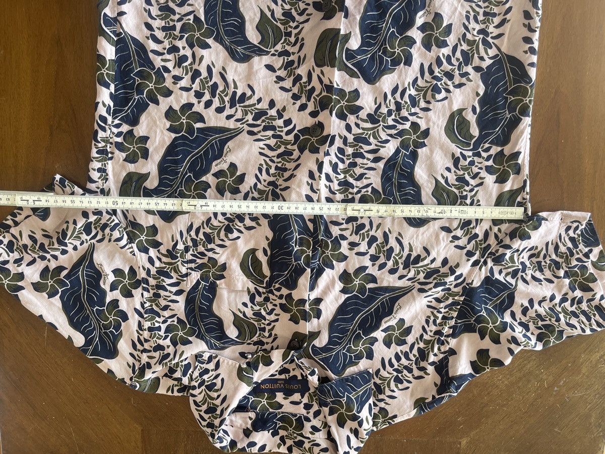 Louis Vuitton Louis Vuitton Leaf Short Sleeve Shirt Size US M / EU 48-50 / 2 - 10 Thumbnail